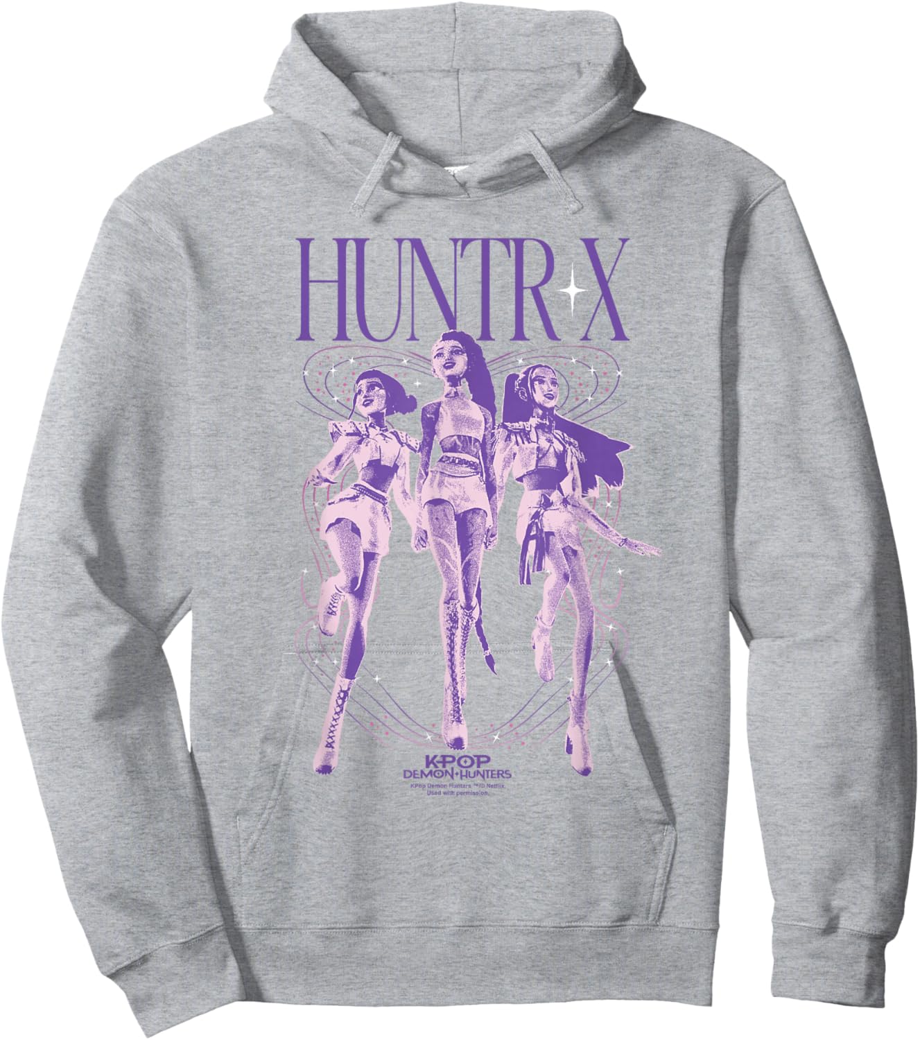Kpop Demon Hunters Huntrix World Tour Poster Hoodie - Hoodie | Ash