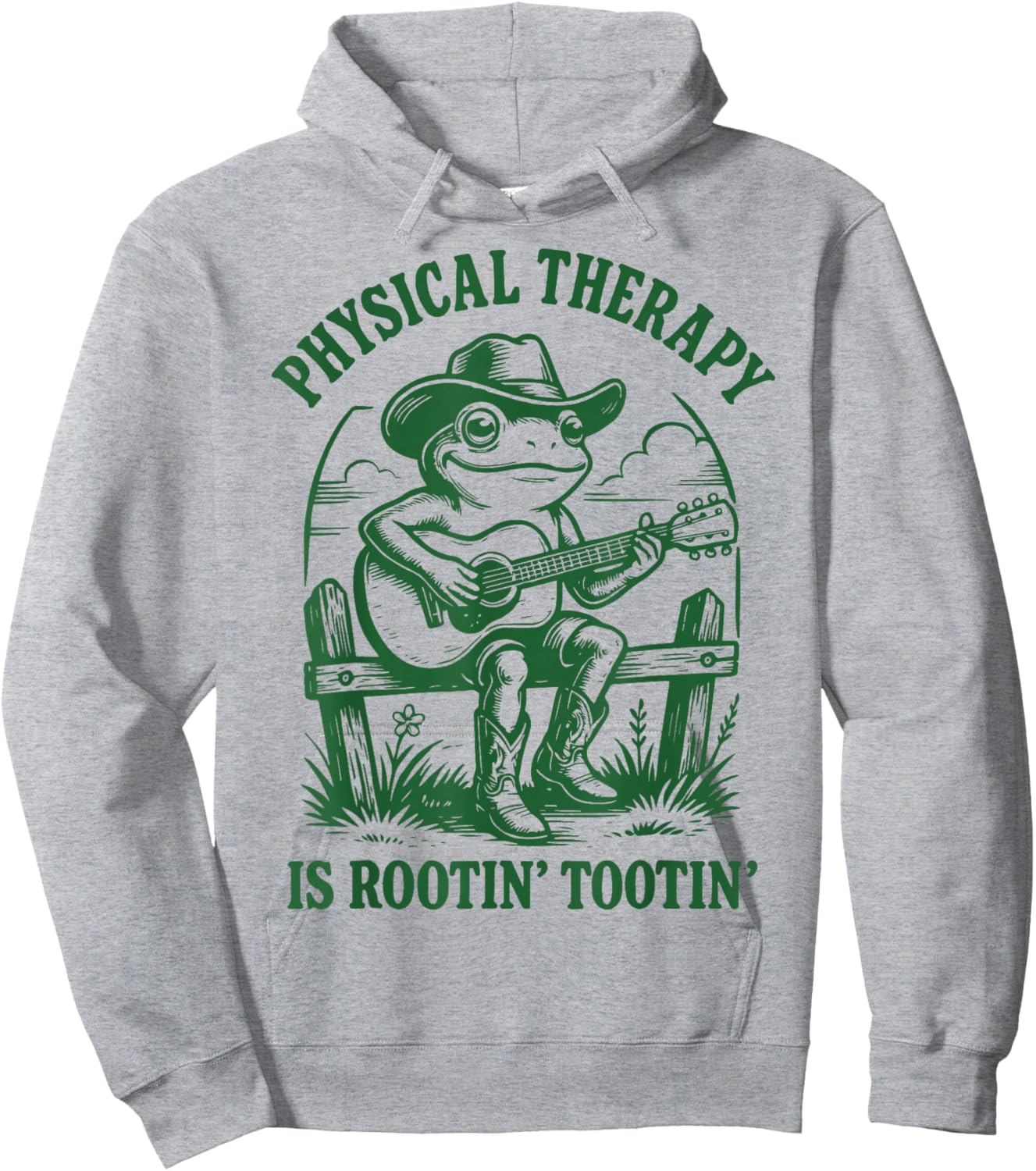 Physical Therapy is Rootin' Tootin' Hoodie - Hoodie | Ash