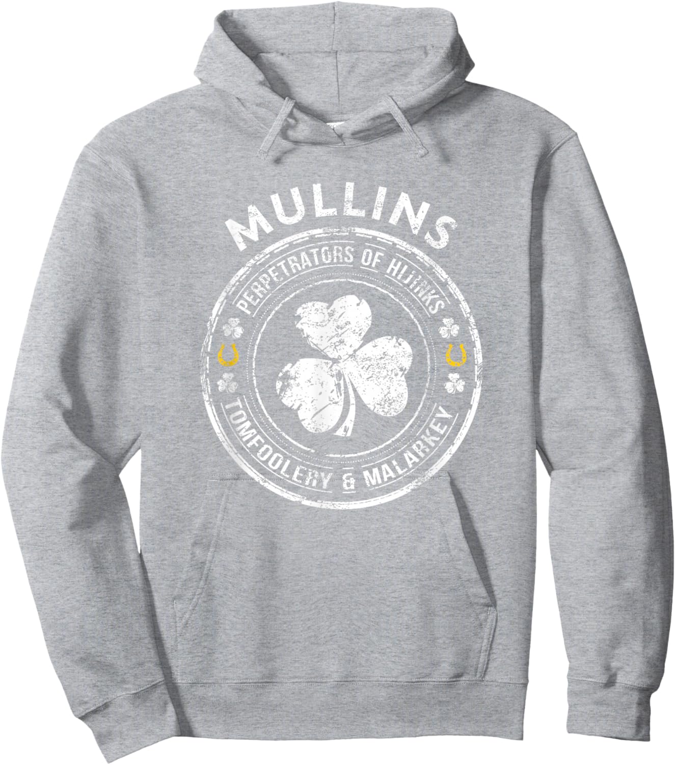 Mullins Irish Family Name Hoodie - Hoodie | Ash