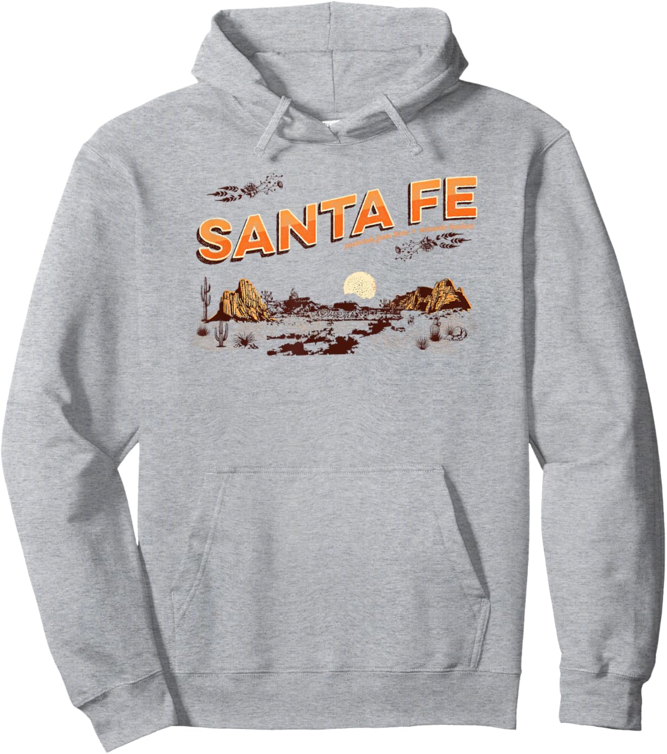 Miranda Lambert Santa Fe Postcards From Texas Hoodie - Hoodie | Ash