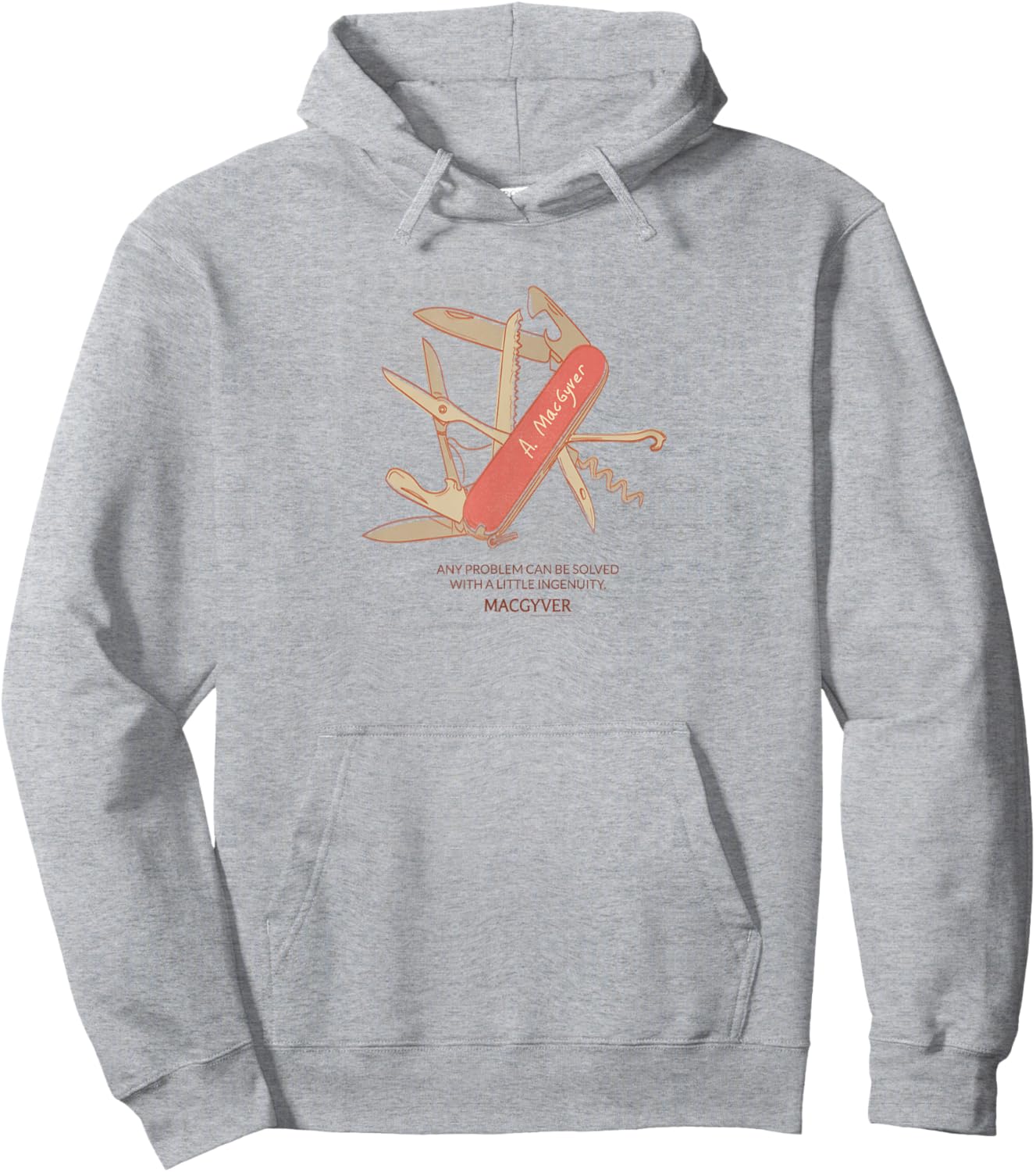 MacGyver Original Series , white, S Hoodie - Hoodie | Ash