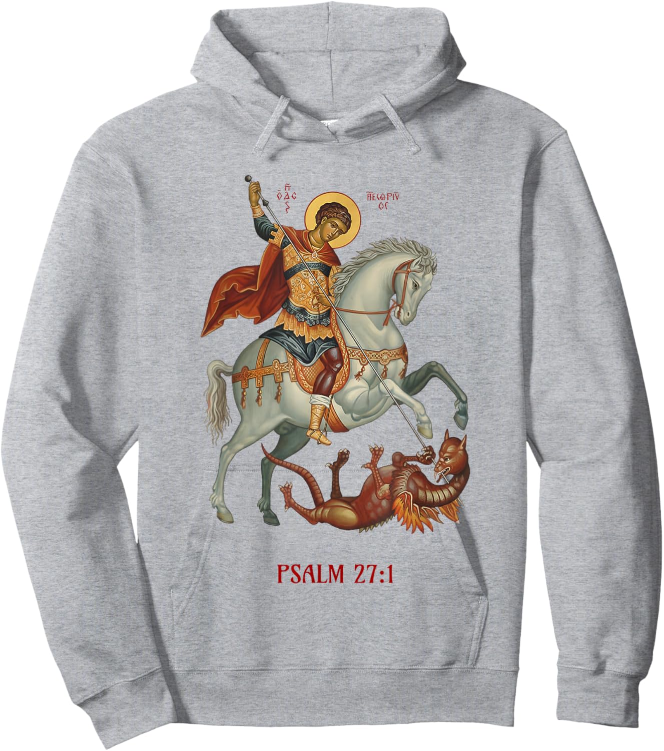 Saint George Hoodie - Hoodie | Ash