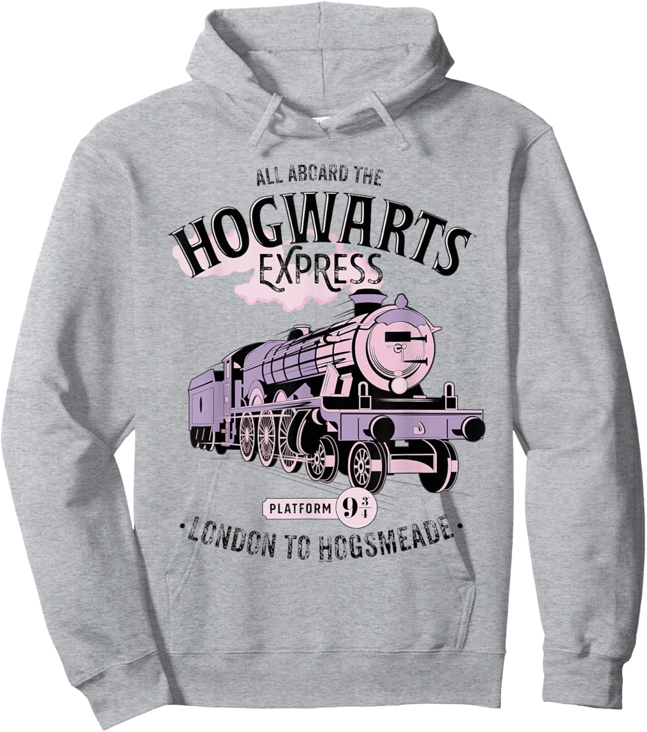 Harry Potter All Aboard the Hogwarts Express Hoodie - Hoodie | Ash