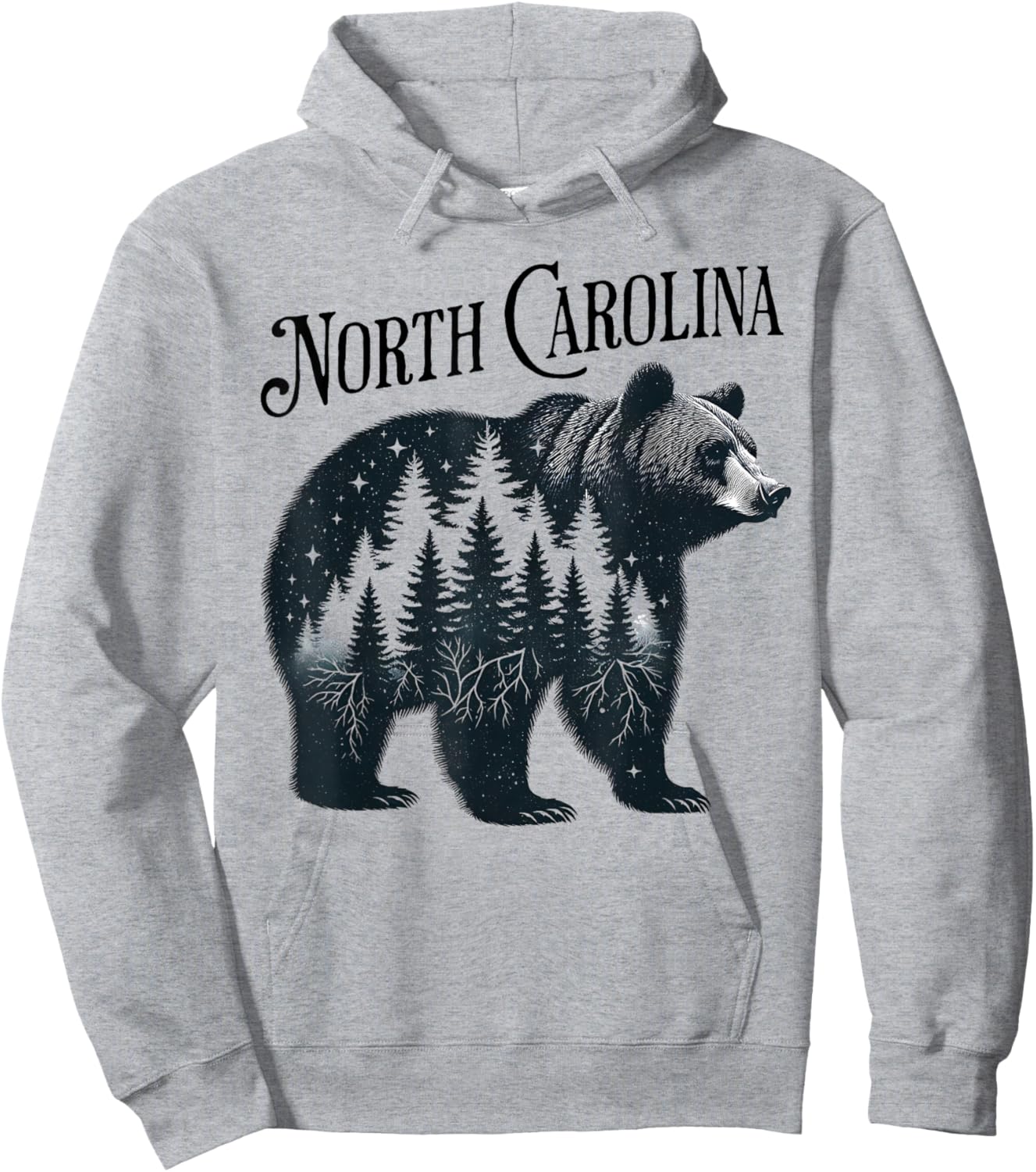 North Carolina Hoodie - Hoodie | Ash