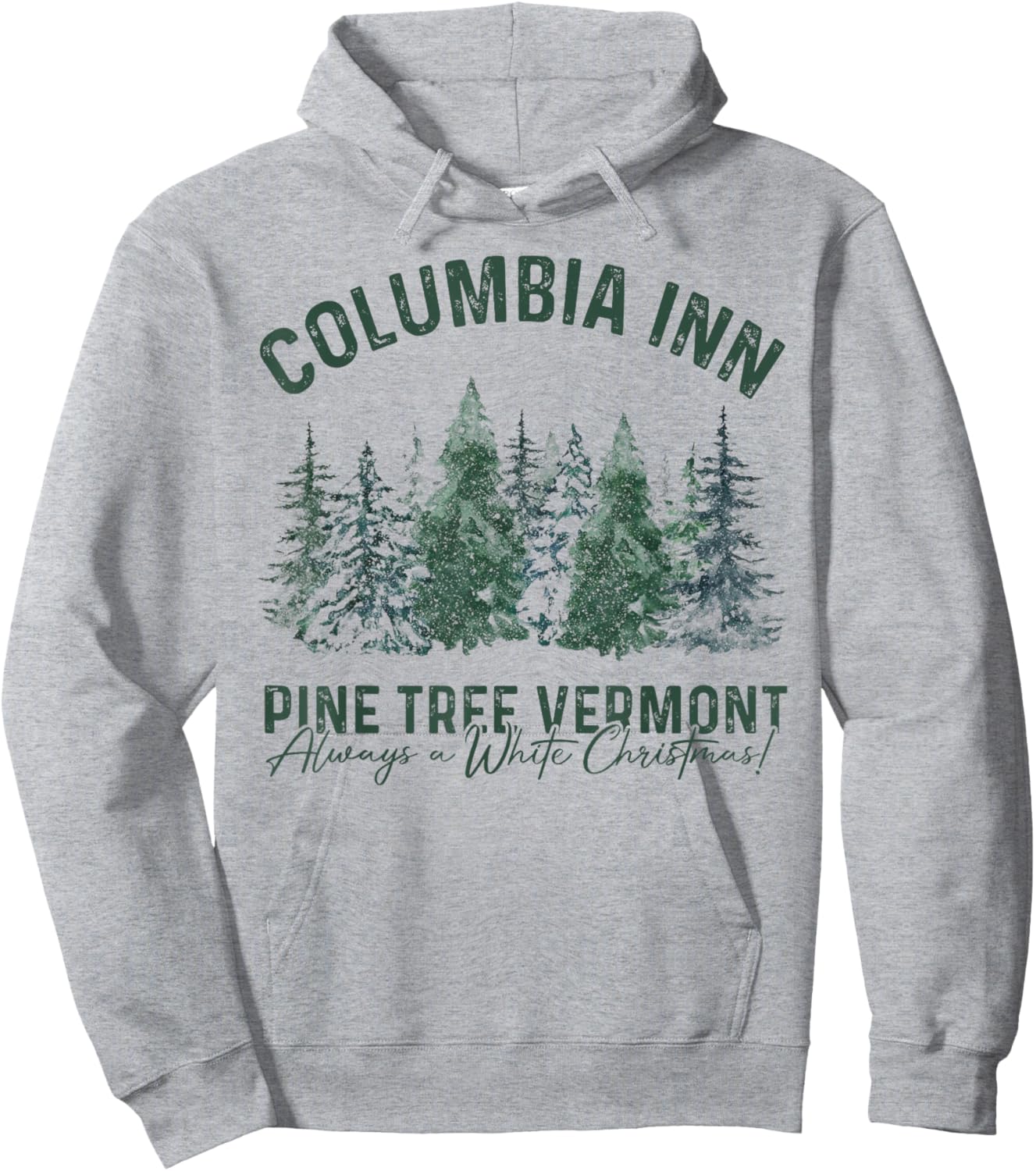 Columbia Inn Vermont America Snow Playground Hoodie - Hoodie | Ash