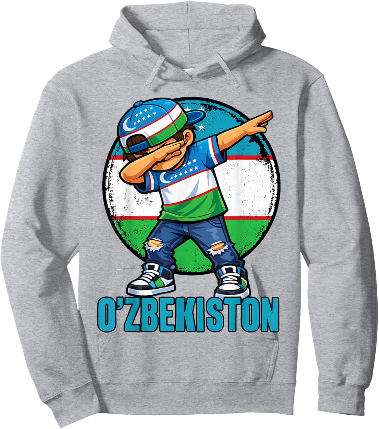 T-Shirt Hoodie - Hoodie | Ash