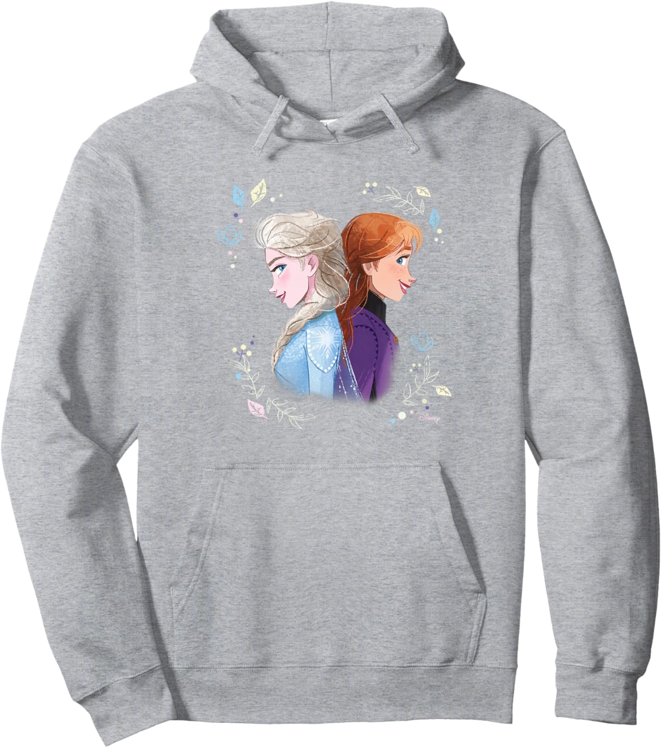 Elsa & Anna - Frozen Sisters Hoodie - Hoodie | Ash
