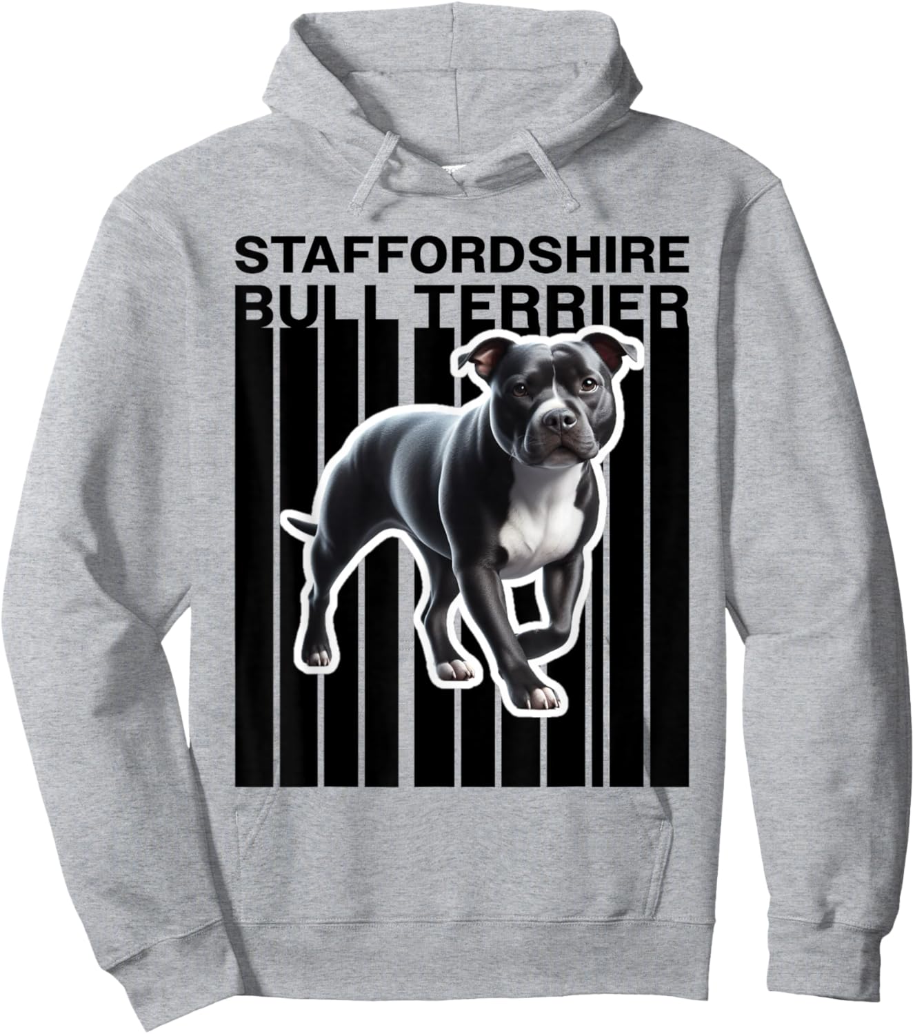 Staffordshire Bull Terrier dog lovers Hoodie - Hoodie | Ash