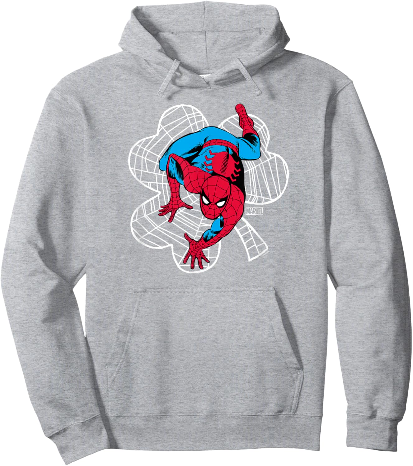 Spider-Man - Web Shamrock St. Patrick's Day Hoodie - Hoodie | Ash