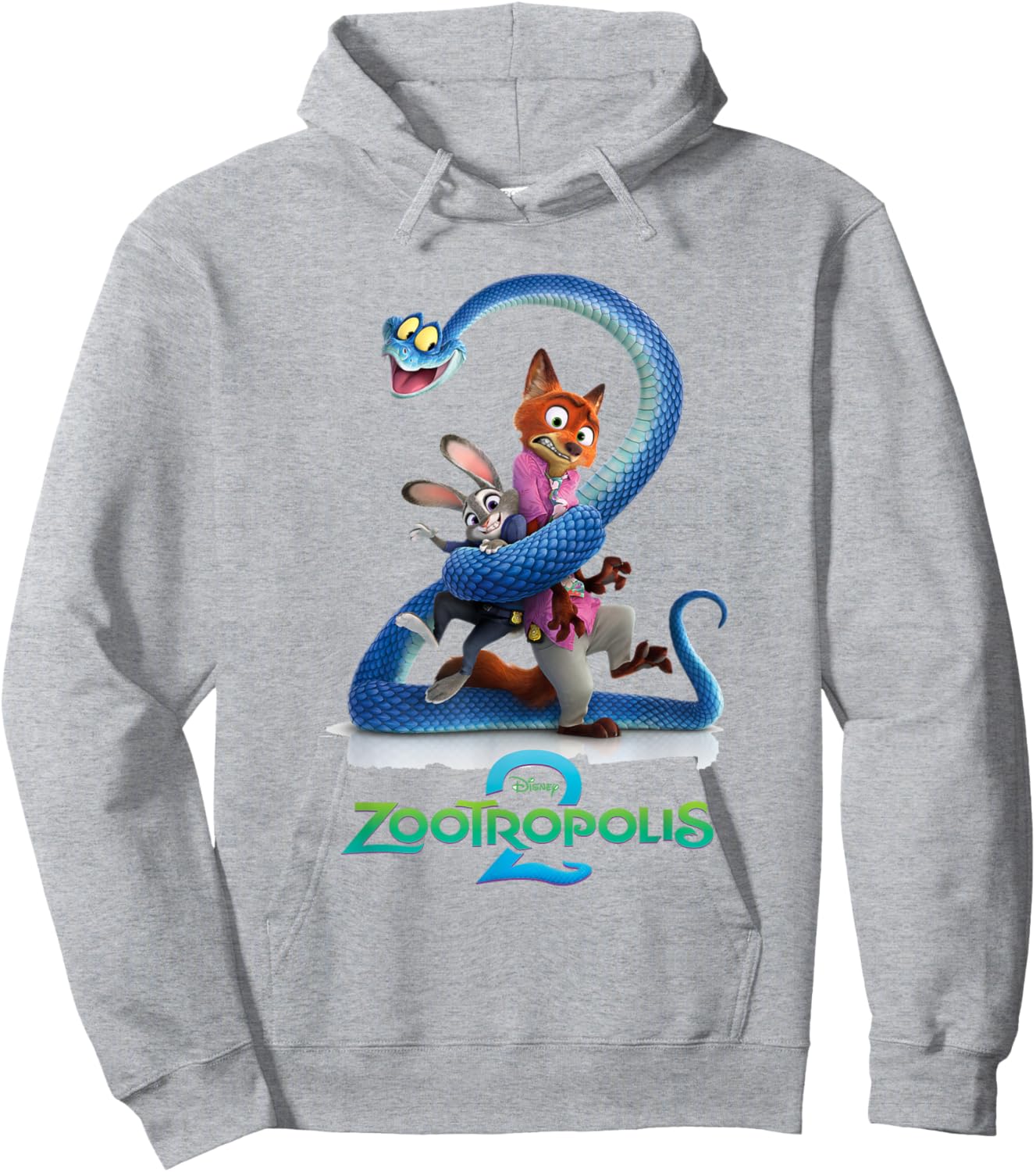 Zootopia Poster Hoodie - Hoodie | Ash