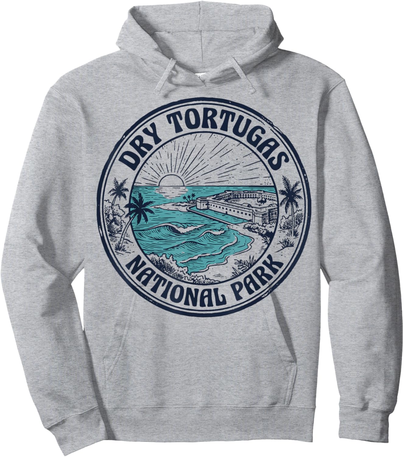 Dry Tortugas National Park Hoodie - Hoodie | Ash