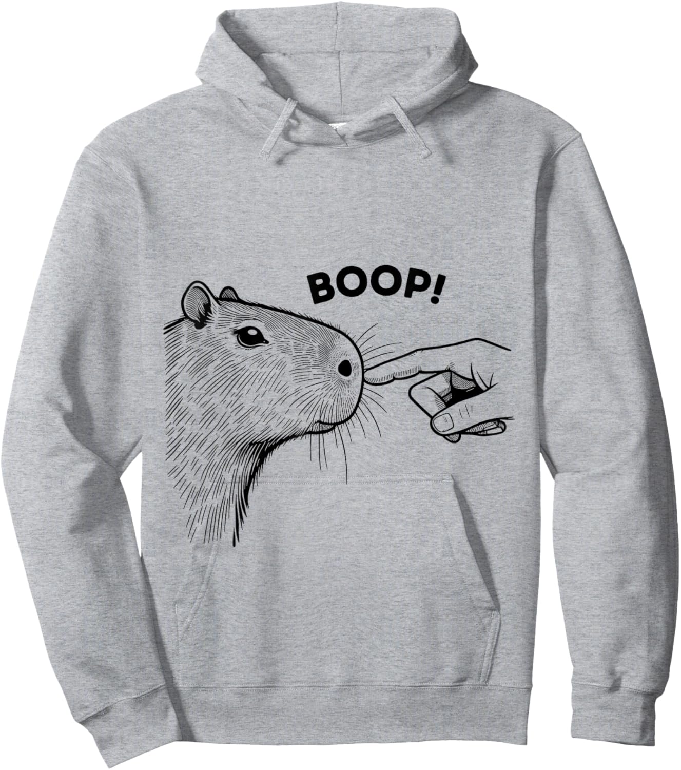 T-Shirt Hoodie - Hoodie | Ash