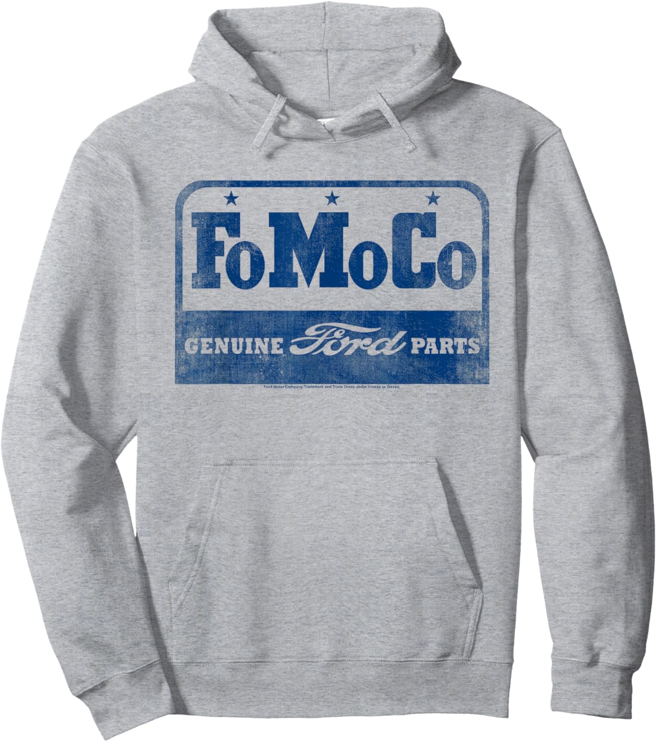 Ford FoMoCo Logo Hoodie - Hoodie | Ash