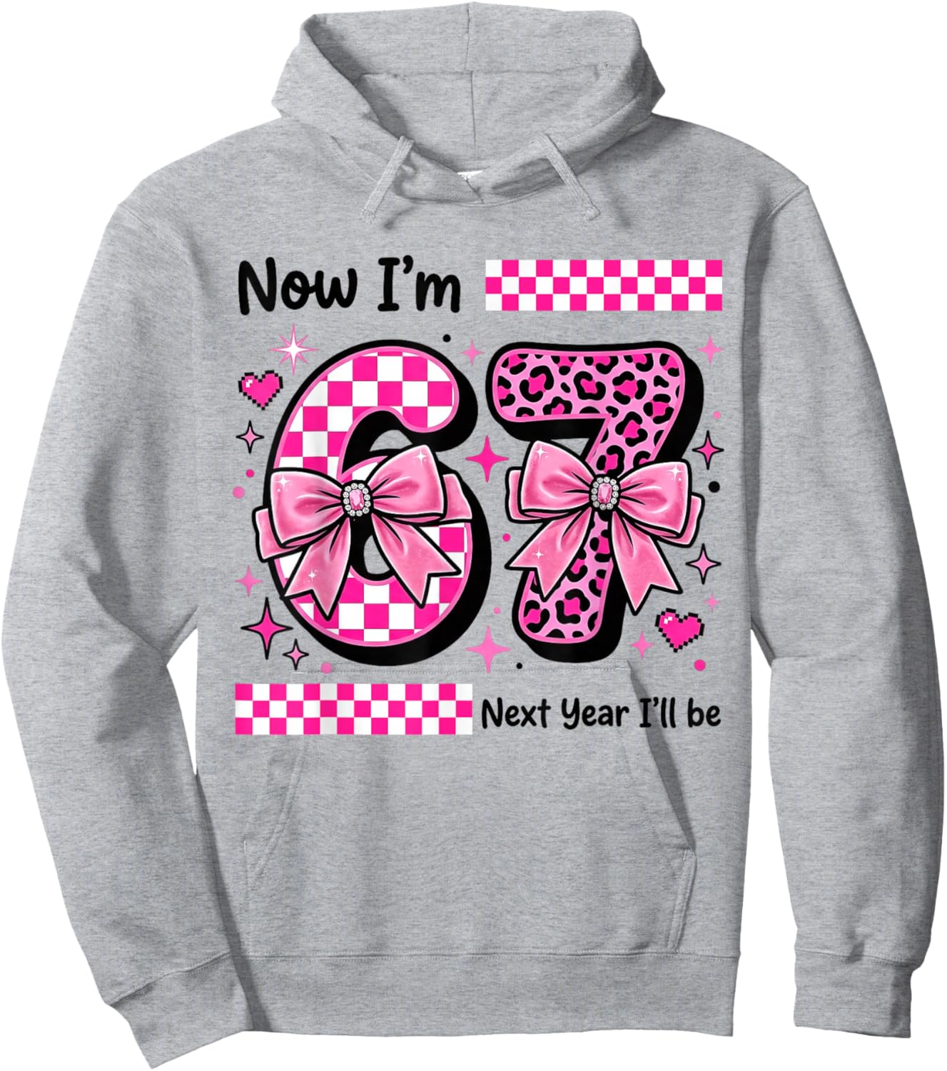 6th Birthday Girl Now Im 6 Next Year Ill Be 7 Hoodie - Hoodie | Ash