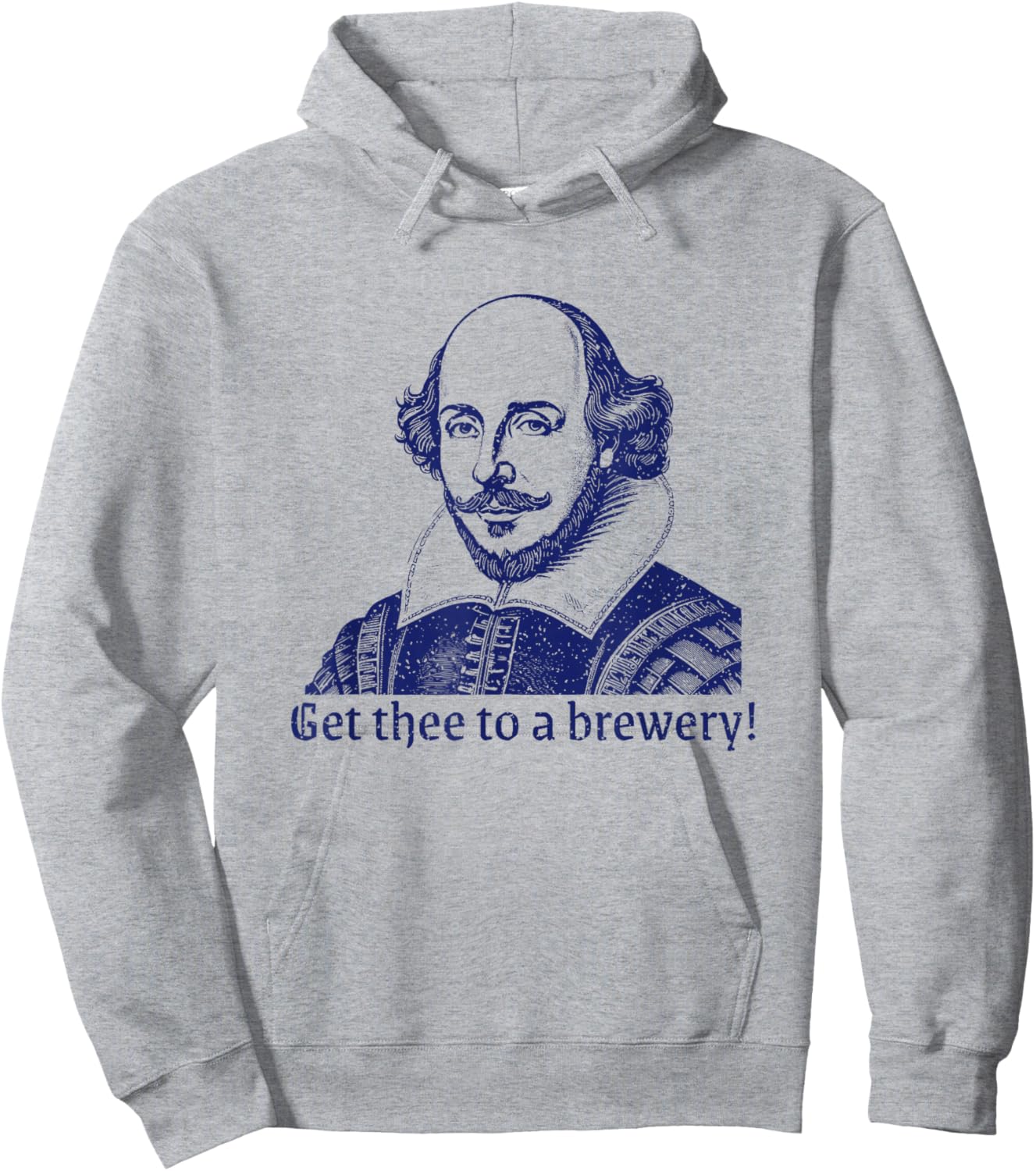 Shakespeare Shirt, Beer Shirts , Graphic Men Hoodie - Hoodie | Ash