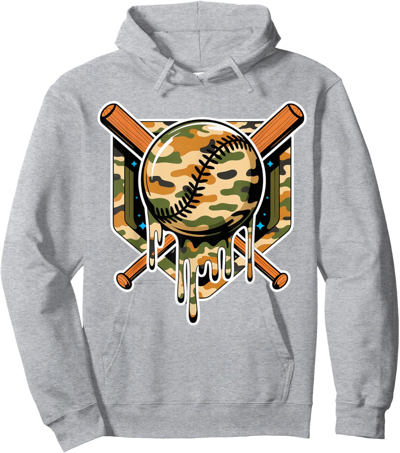 Baseball Respect The Drip Youth Boys Baseball Hoodie - Hoodie | Ash
