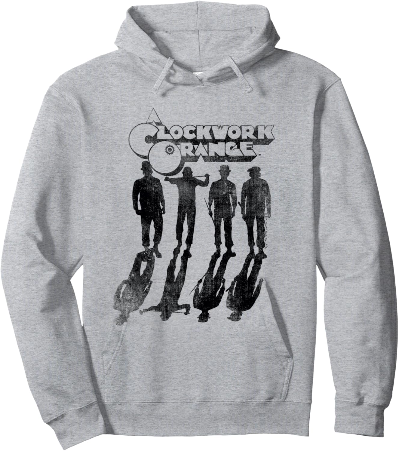 A Clockwork Orange Silhouette Gang Hoodie - Hoodie | Ash