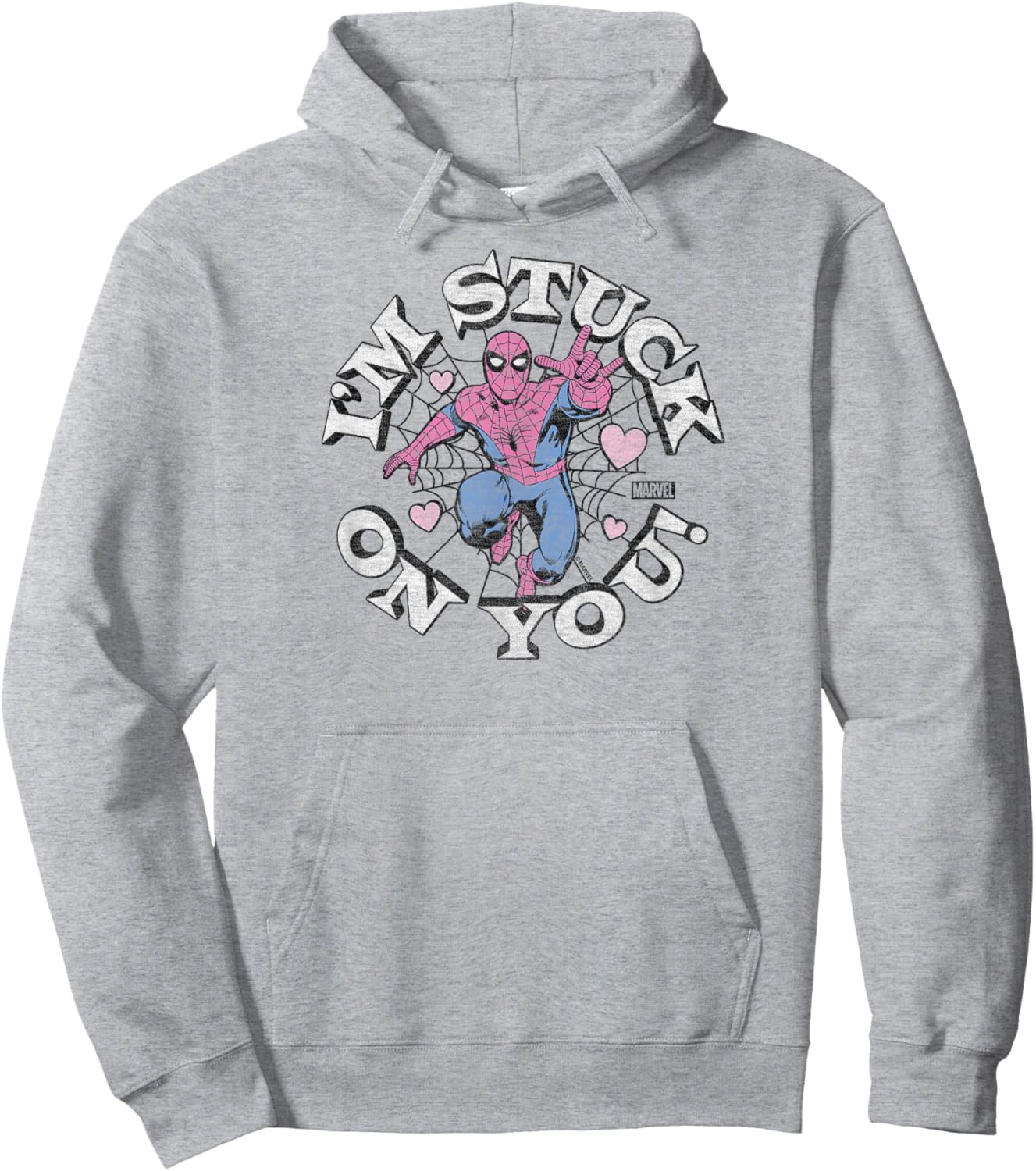 Spider-Man - I'm Stuck On You Valentine's Day Hoodie - Hoodie | Ash