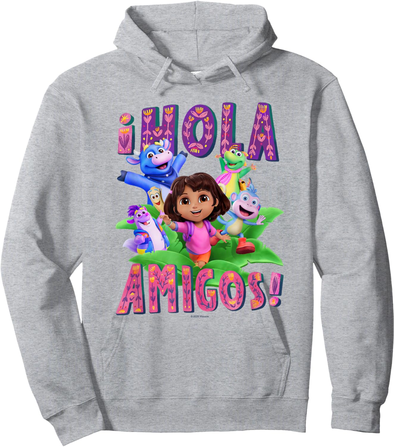 Dora (2024) Hola Amigos Hoodie - Hoodie | Ash