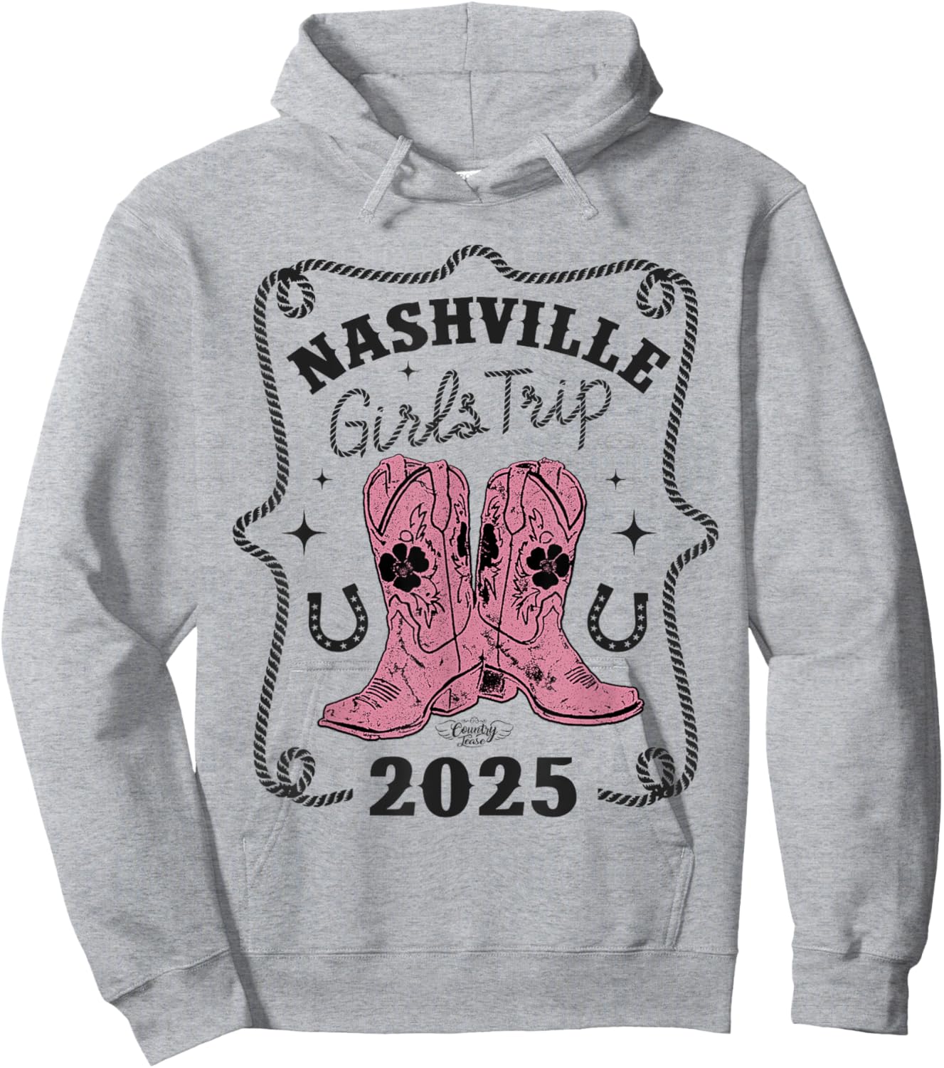 Nashville Girls Trip 2025 Nashville Girls Trip Hoodie - Hoodie | Ash
