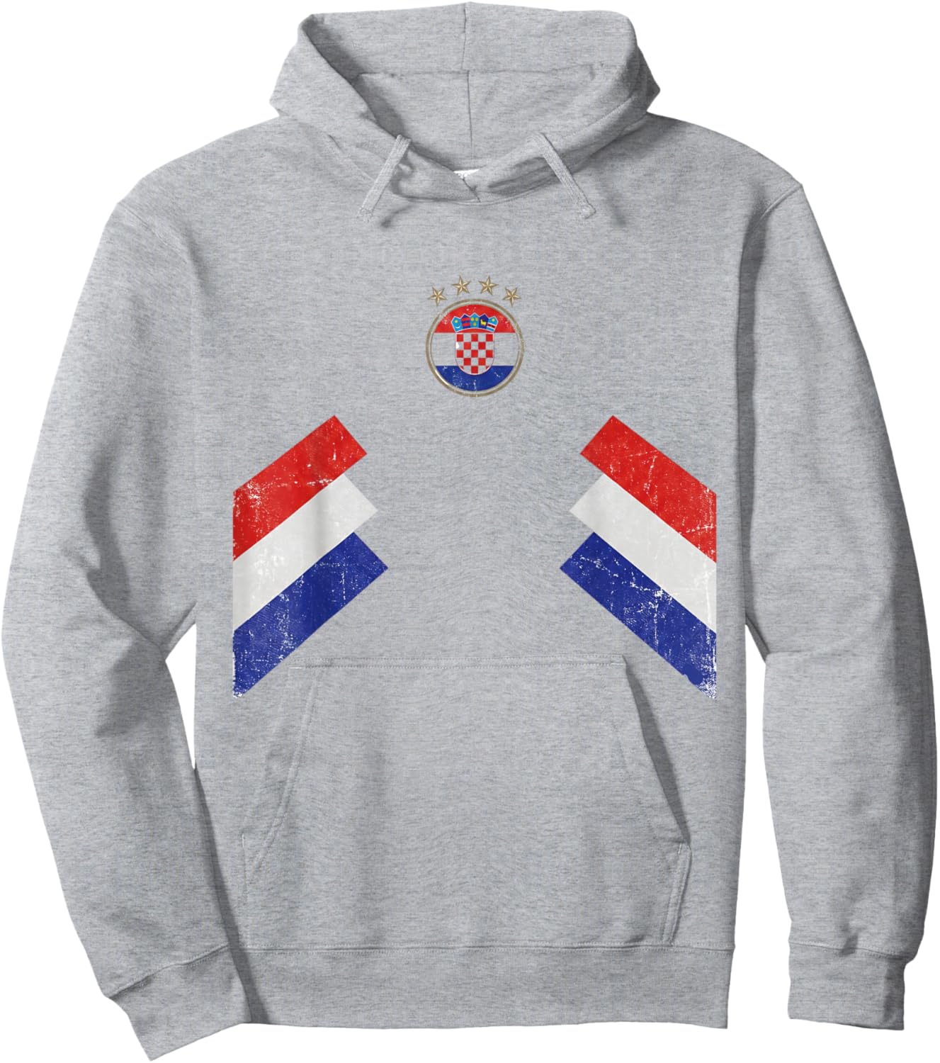 Croatie Balkans Hommes Croate Zagreb Hrvatska Hoodie - Hoodie | Ash