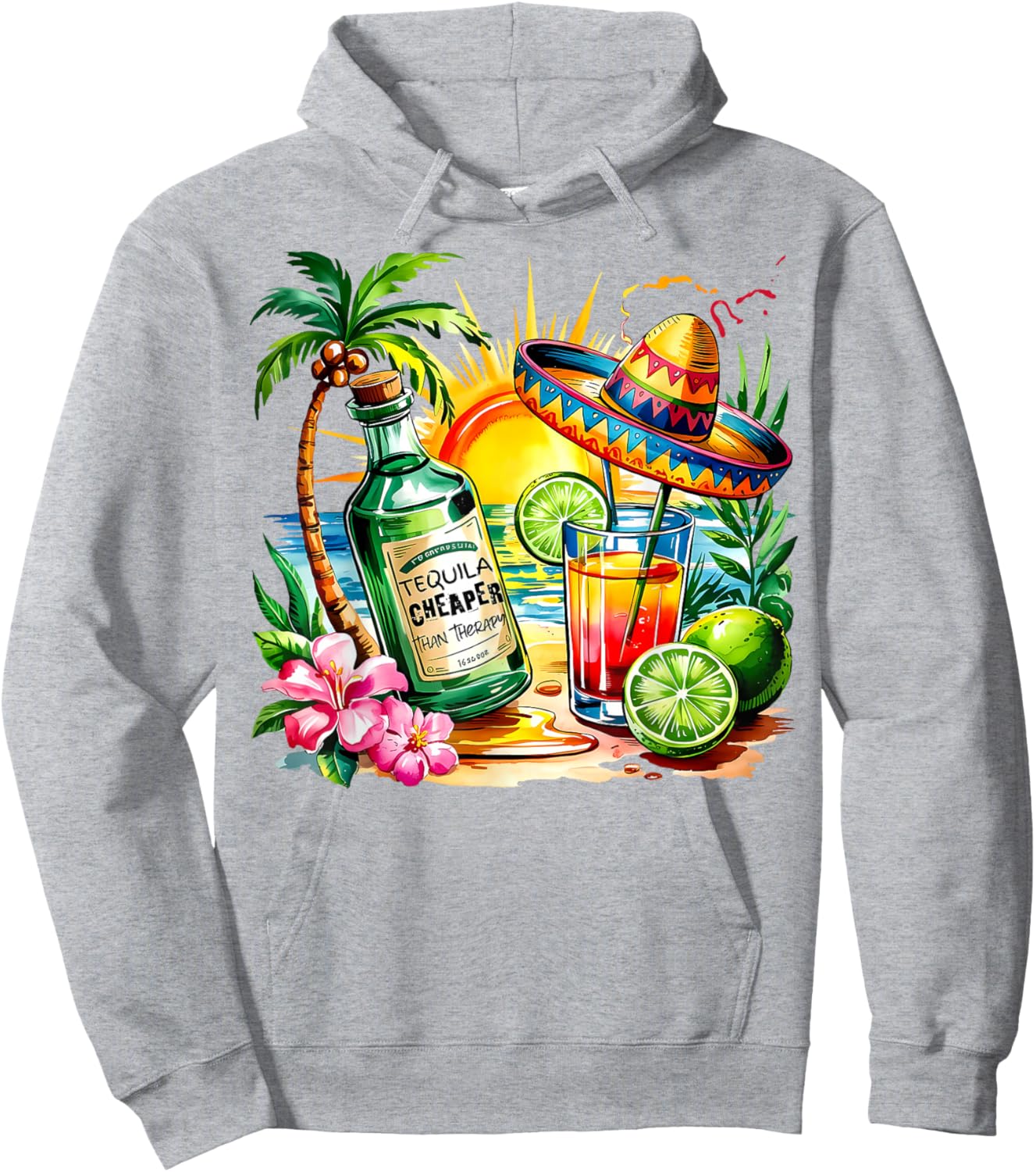 Mexican Hoodie - Hoodie | Ash