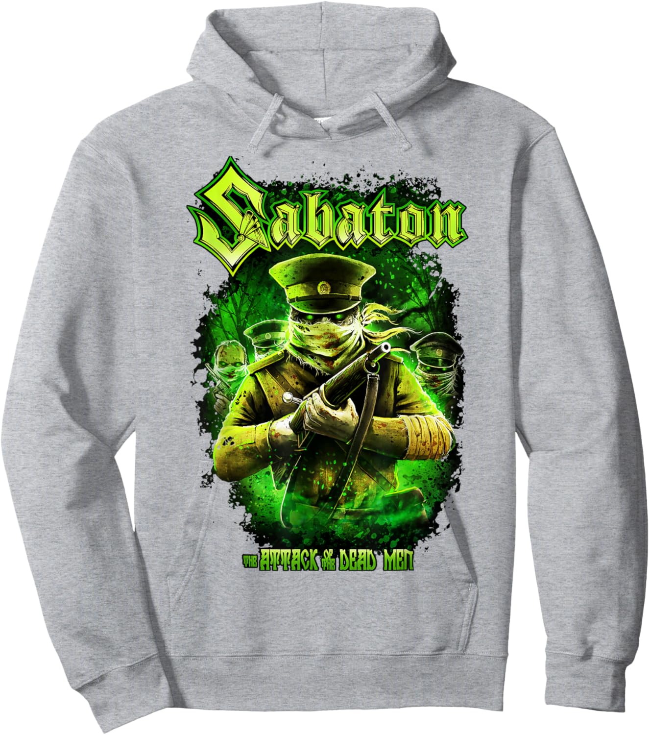 Attack of the Dead Men Hoodie - Hoodie | Ash