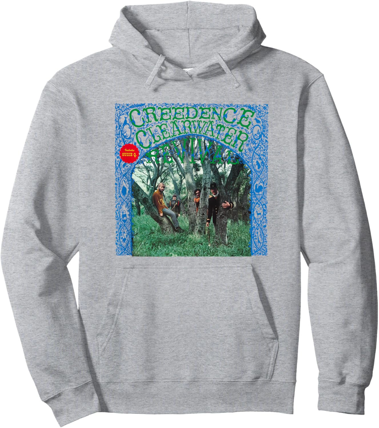 Creedence Clearwater Revival Tree Hoodie - Hoodie | Ash