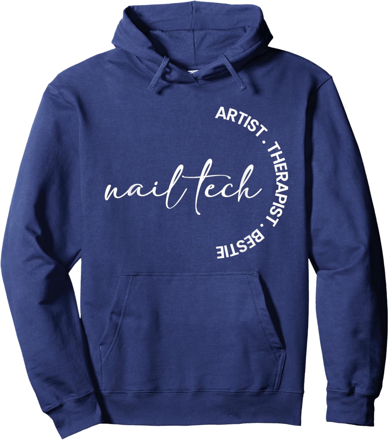Nail Tech Nail Technician Nail Tech Hoodie - Hoodie | Navy