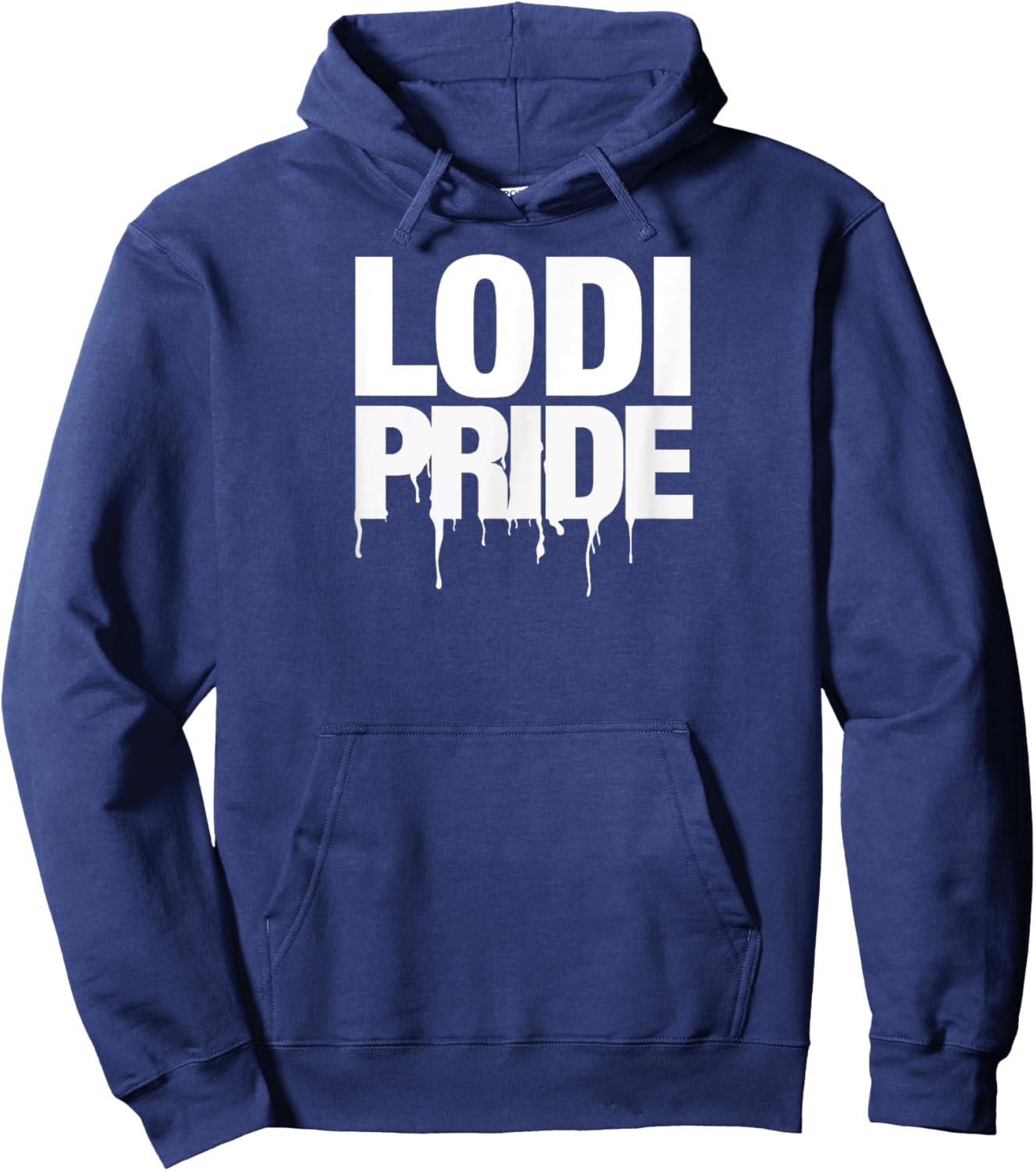 Lodi High School PRIDE Hoodie - Hoodie | Navy