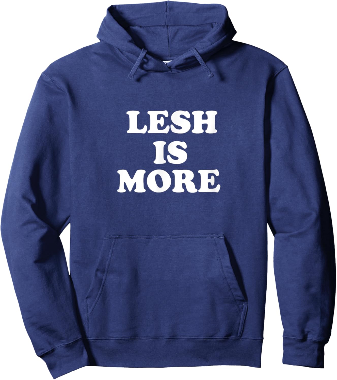 Lesh Is More Classic Rock Jam Band Pun Hoodie - Hoodie | Navy