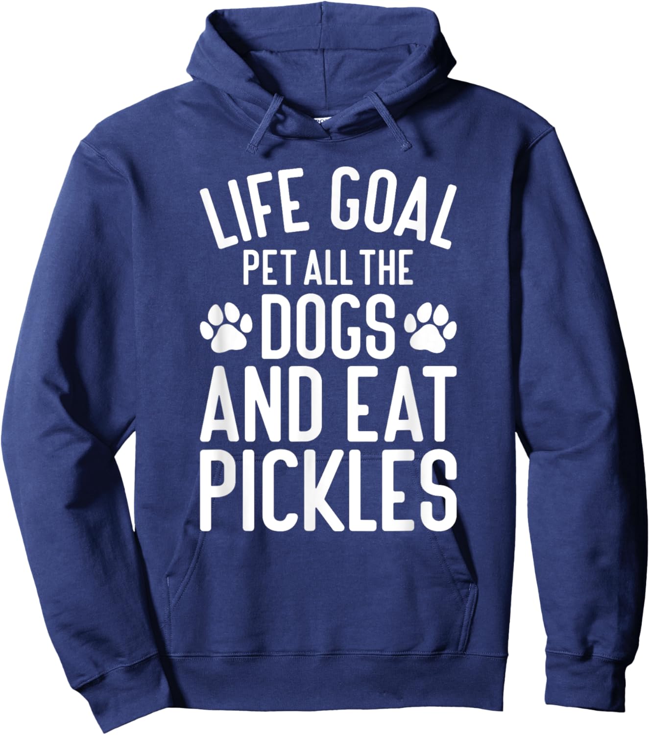 Pickles Pet All The Dogs Funny Dogs and Pickles Hoodie - Hoodie | Navy
