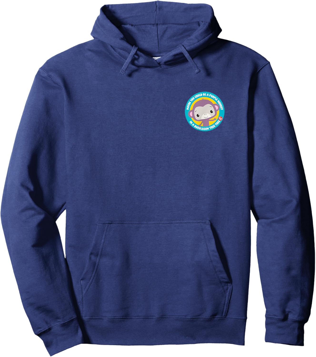 Fisher-Price Purple Monkey Circle Hoodie - Hoodie | Navy