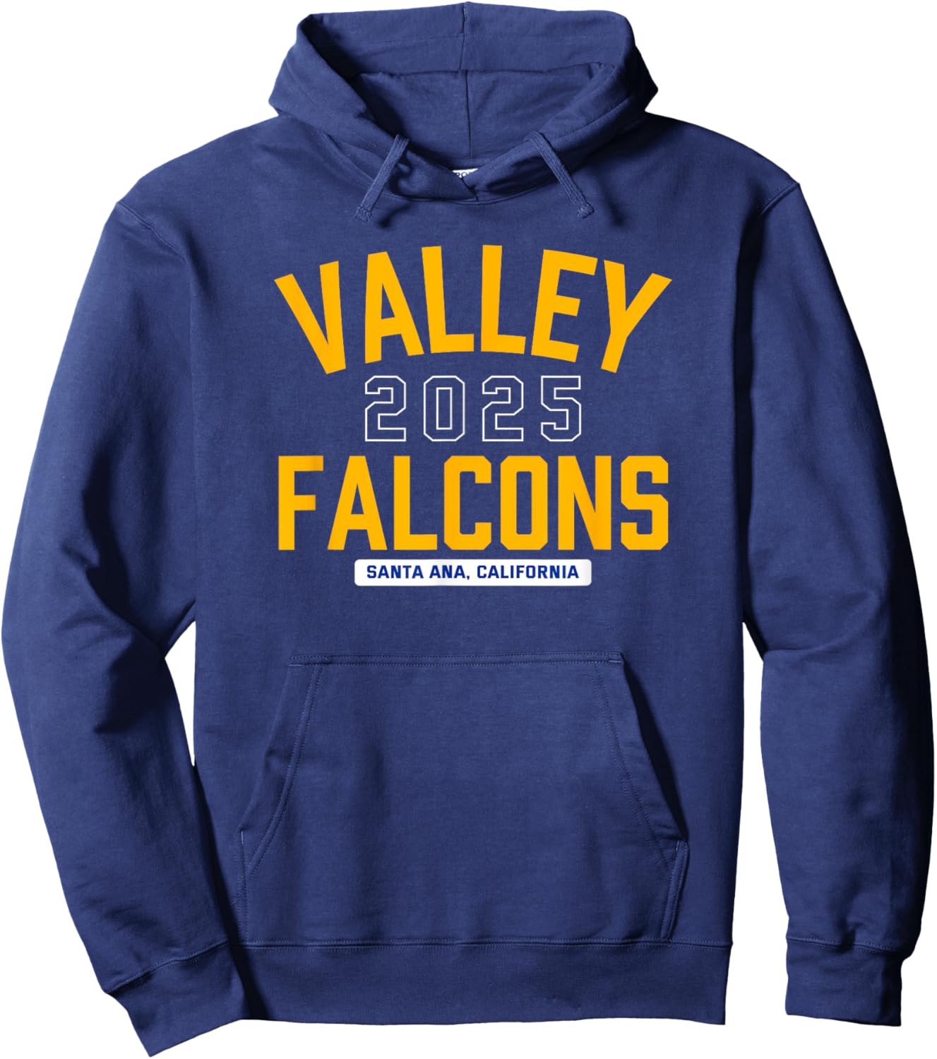 Valley Falcons Santa Ana, California 2025 Hoodie - Hoodie | Navy