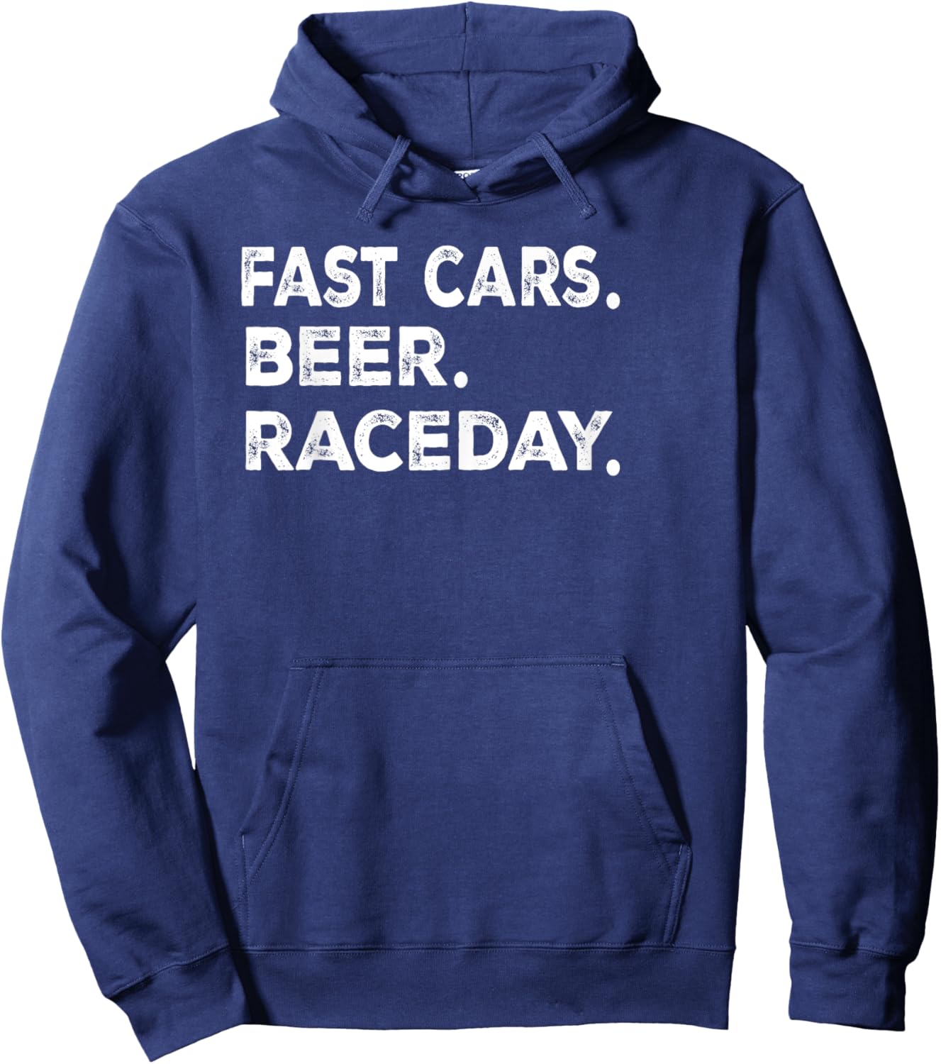 Fast Cars Beer Raceday Hoodie - Hoodie | Navy