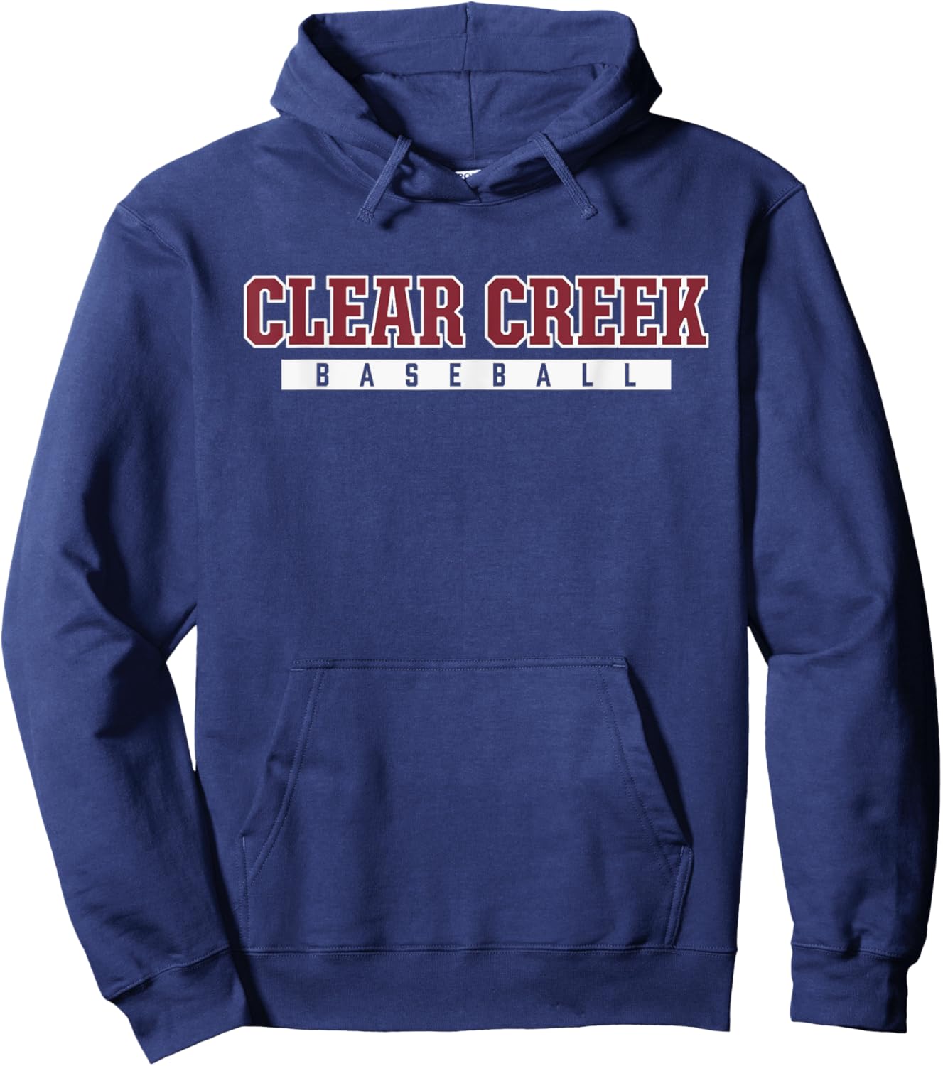 Clear Creek High School Baseball Hoodie - Hoodie | Navy