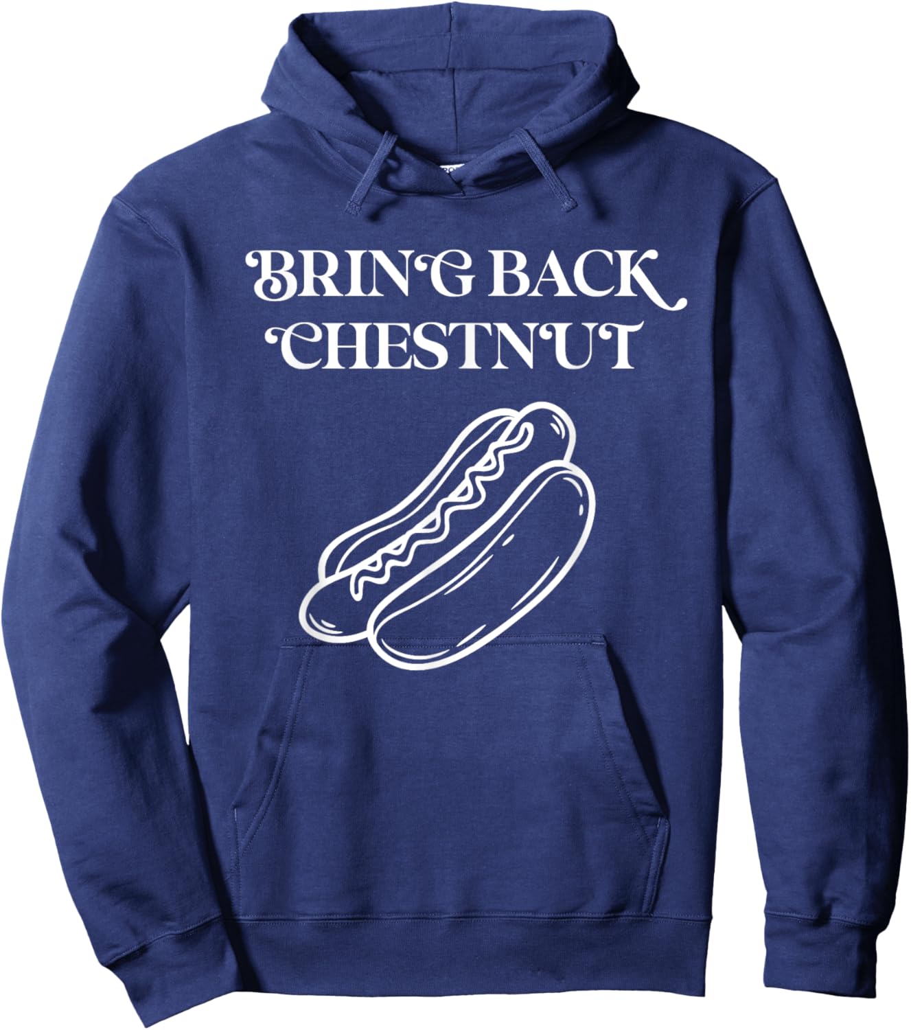 Bring Back Chestnut- Winner Hoodie - Hoodie | Navy