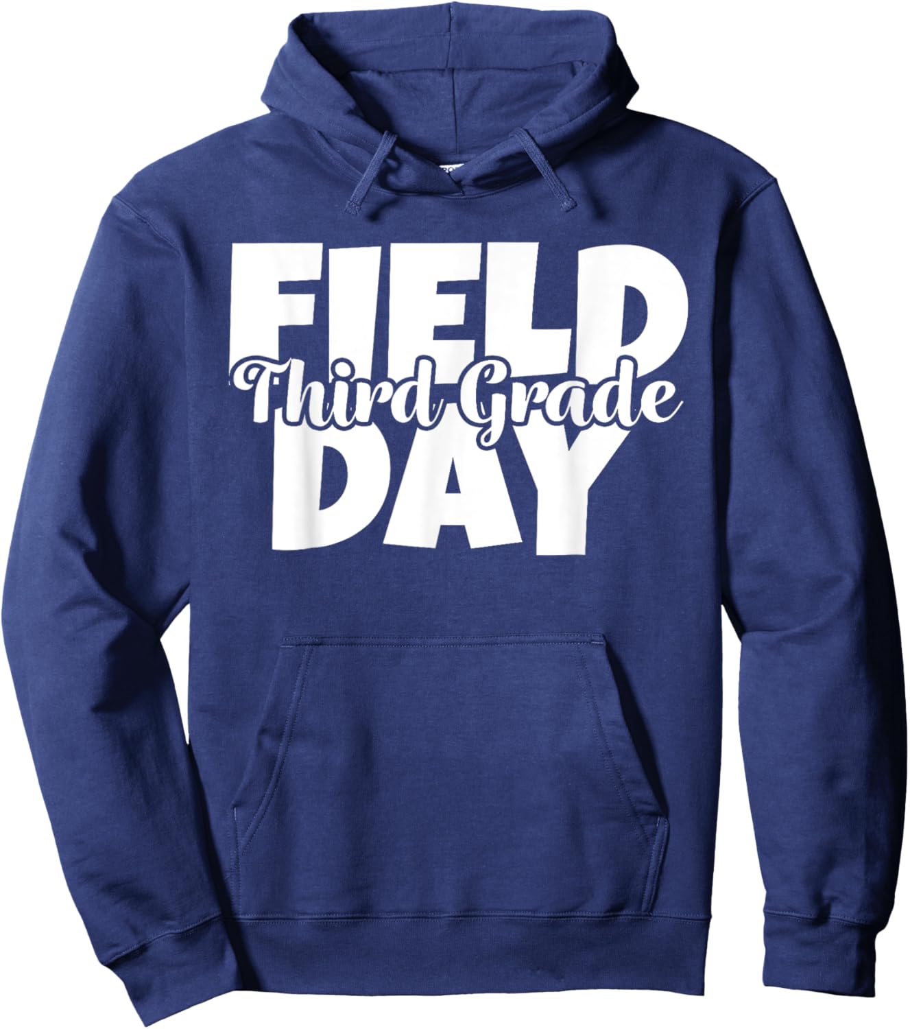 Orange Hoodie - Hoodie | Navy