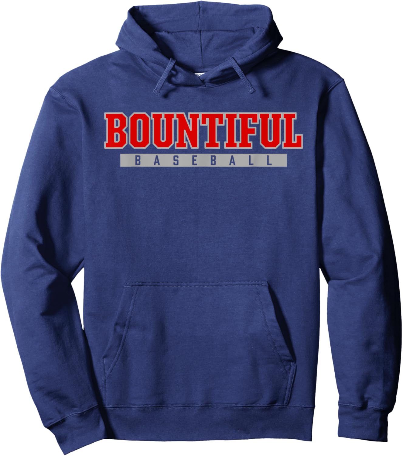 Bountiful High School Baseball Hoodie - Hoodie | Navy