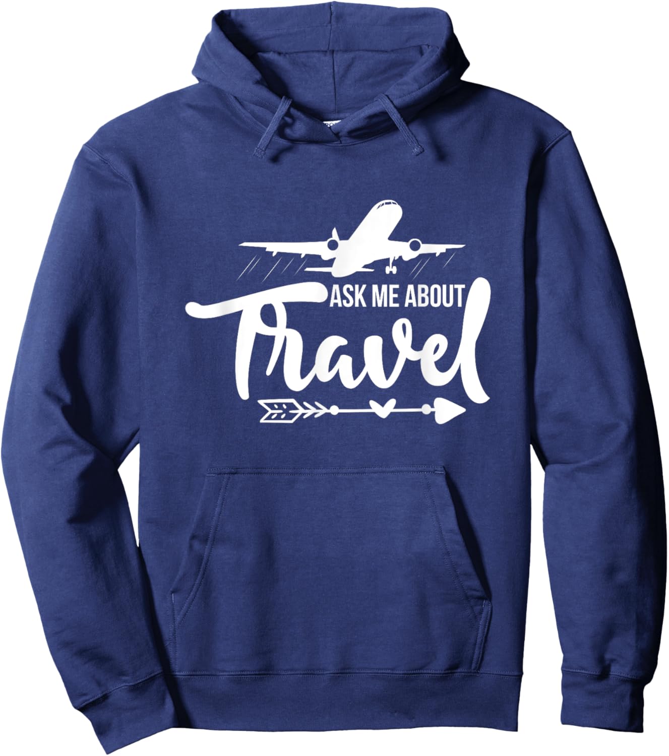 Ask me about Travel Travel agent Hoodie - Hoodie | Navy