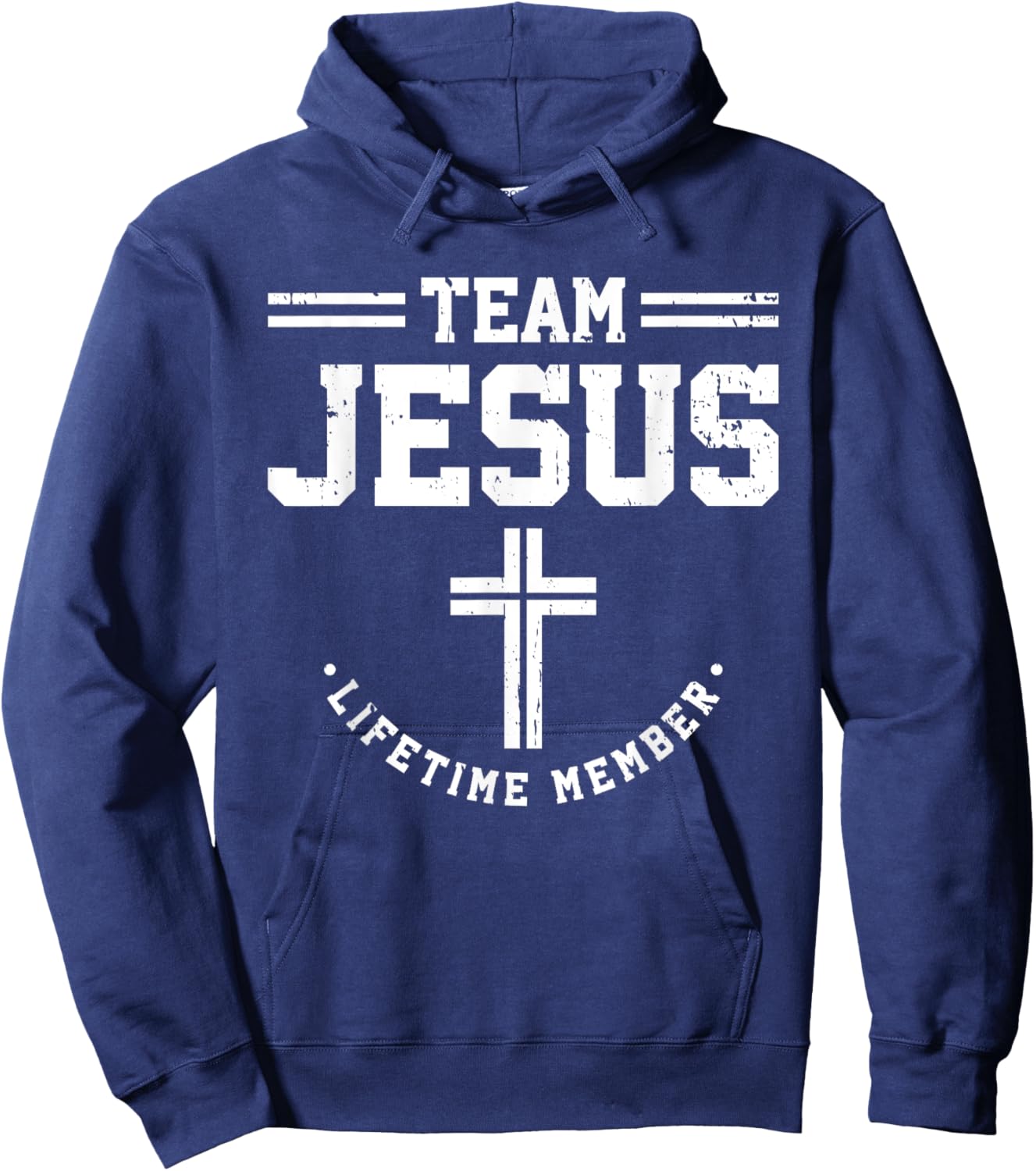 Christian - Team Jesus 03 Faith Hope Love Hoodie - Hoodie | Navy