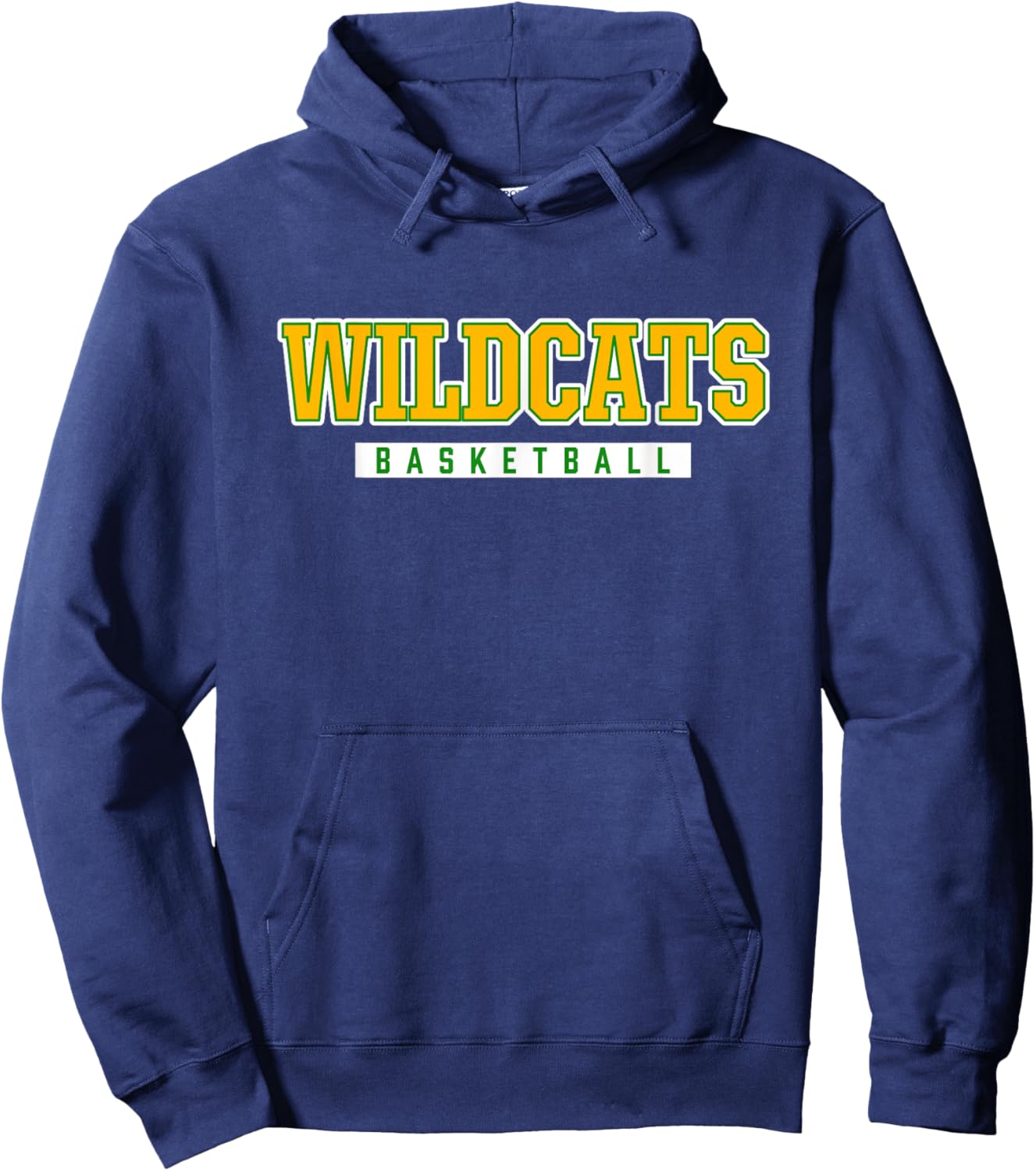 Wildcats Basketball Great Bridge High School Hoodie - Hoodie | Navy