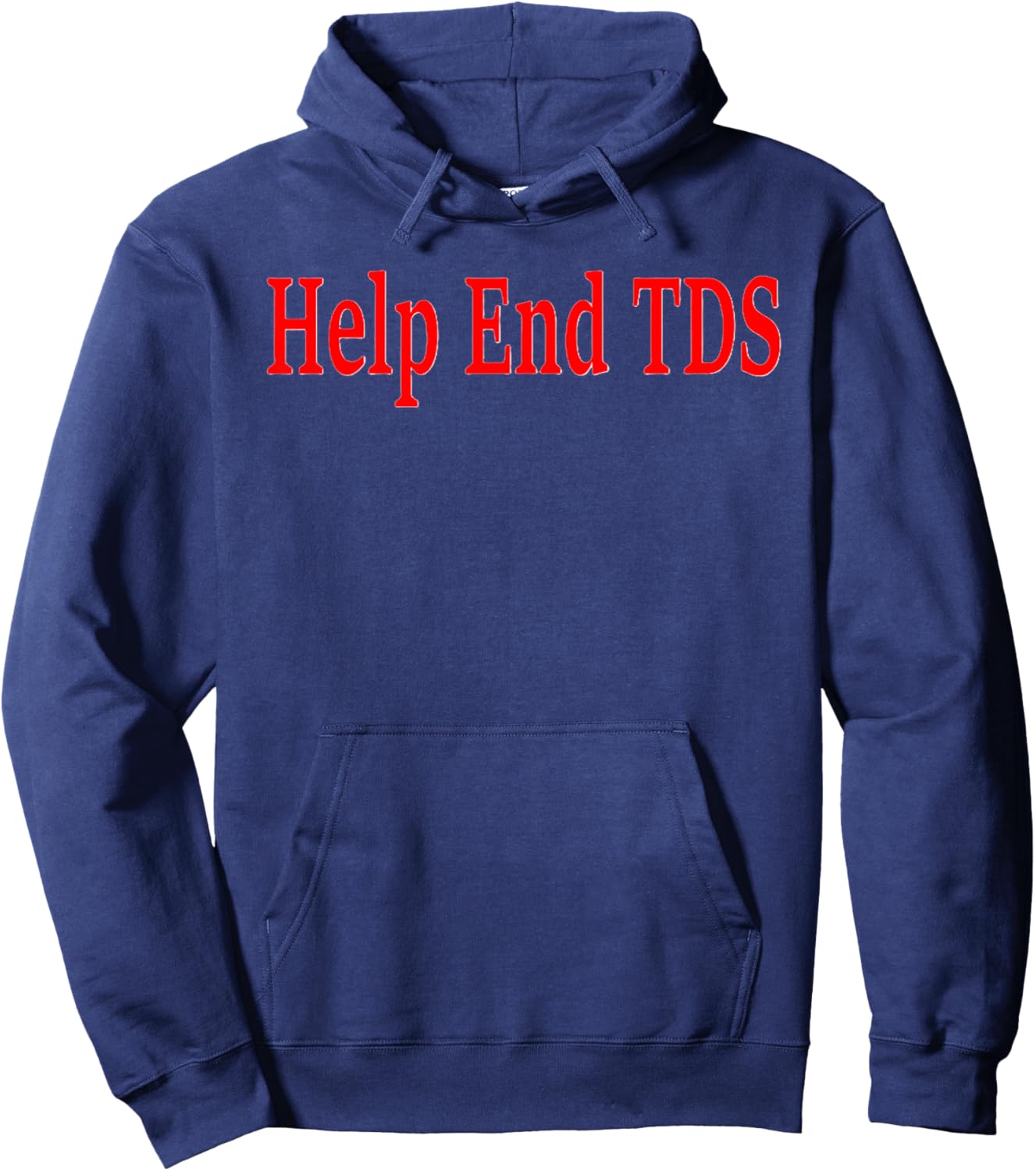 Help End TDS Hoodie - Hoodie | Navy