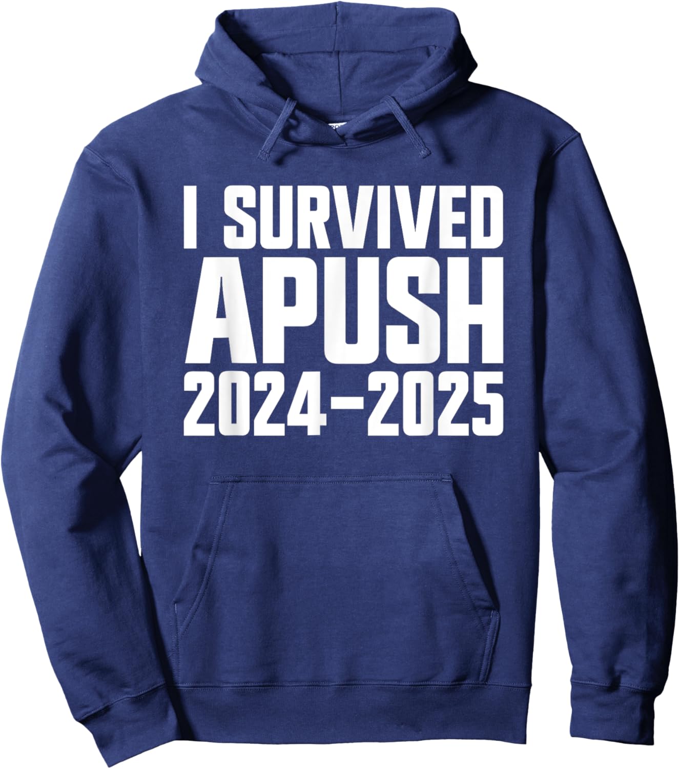 I Survived APUSH 2024-2025 AP US History Apush Hoodie - Hoodie | Navy