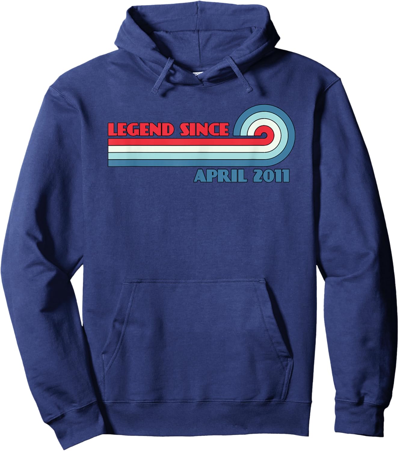 Legend Since April 2011 Hoodie - Hoodie | Navy