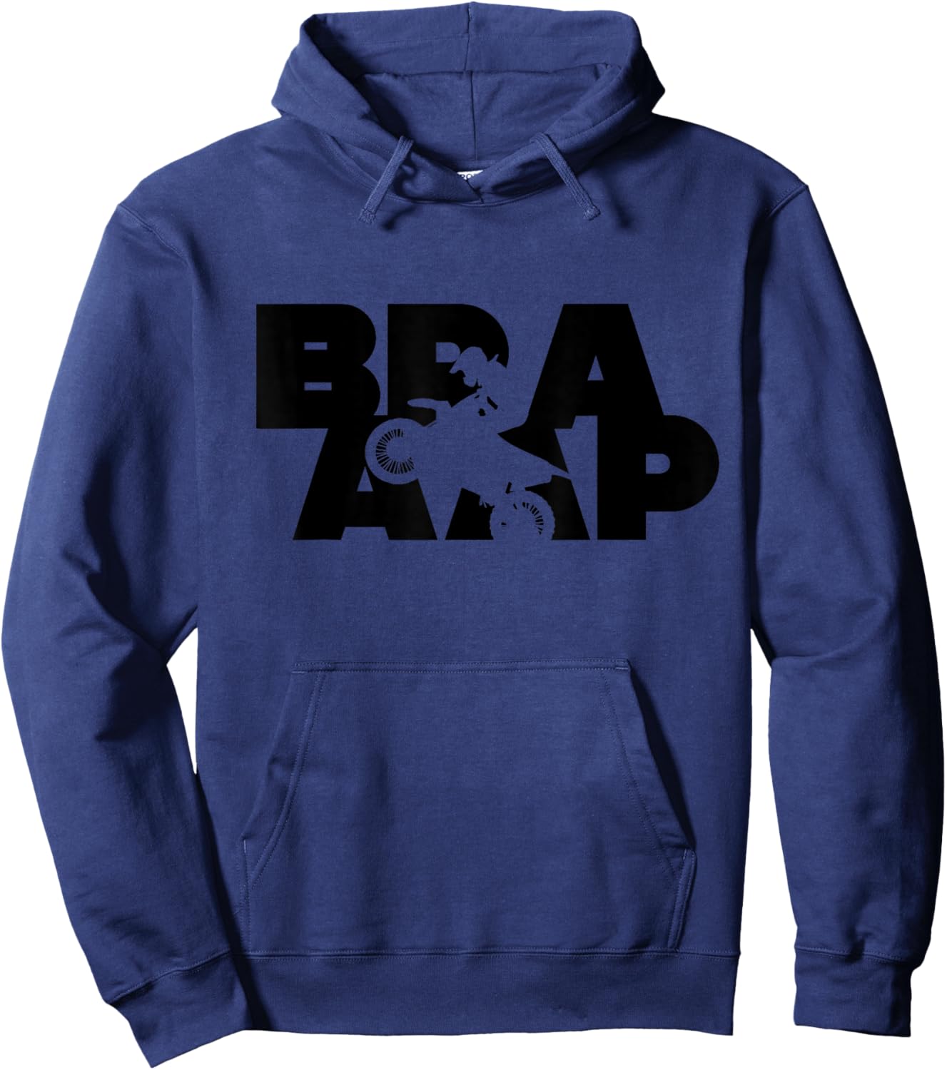 Dirt Bike Motocross Hoodie - Hoodie | Navy