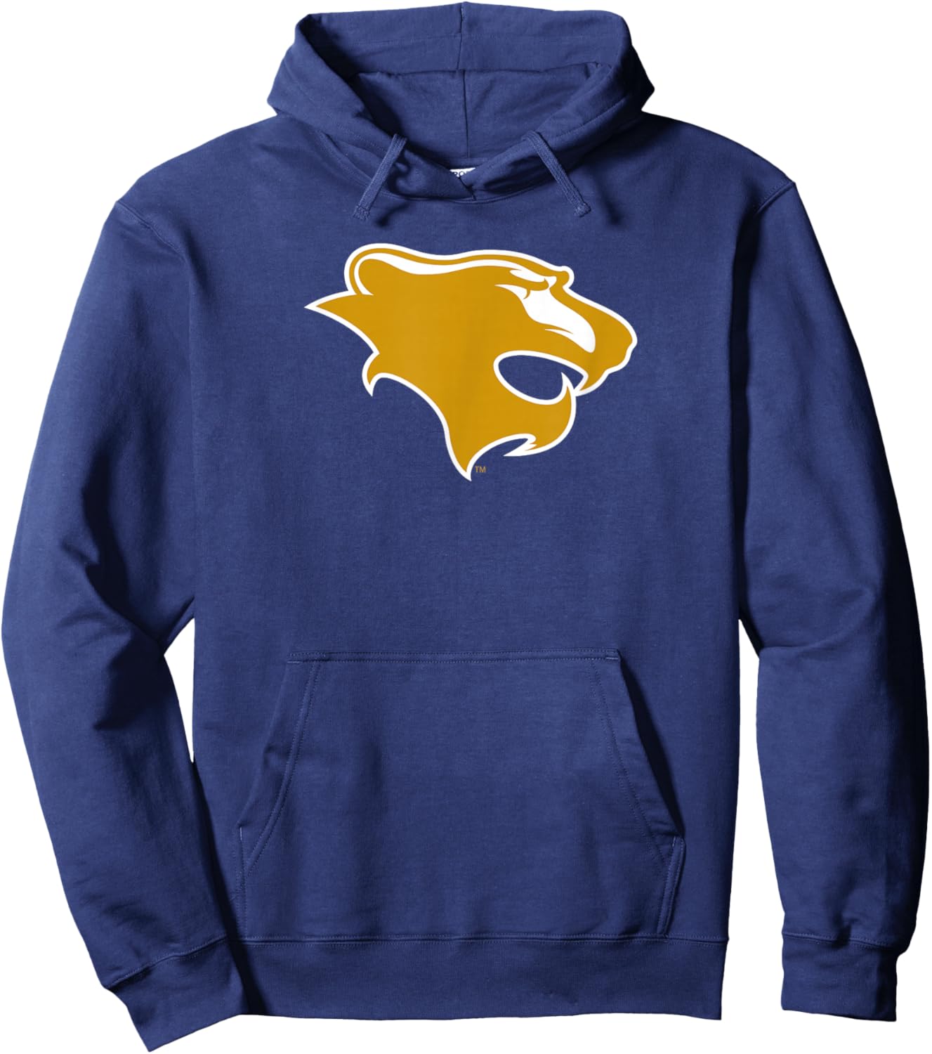 Georgian Court University Lions Primary Logo Hoodie - Hoodie | Navy