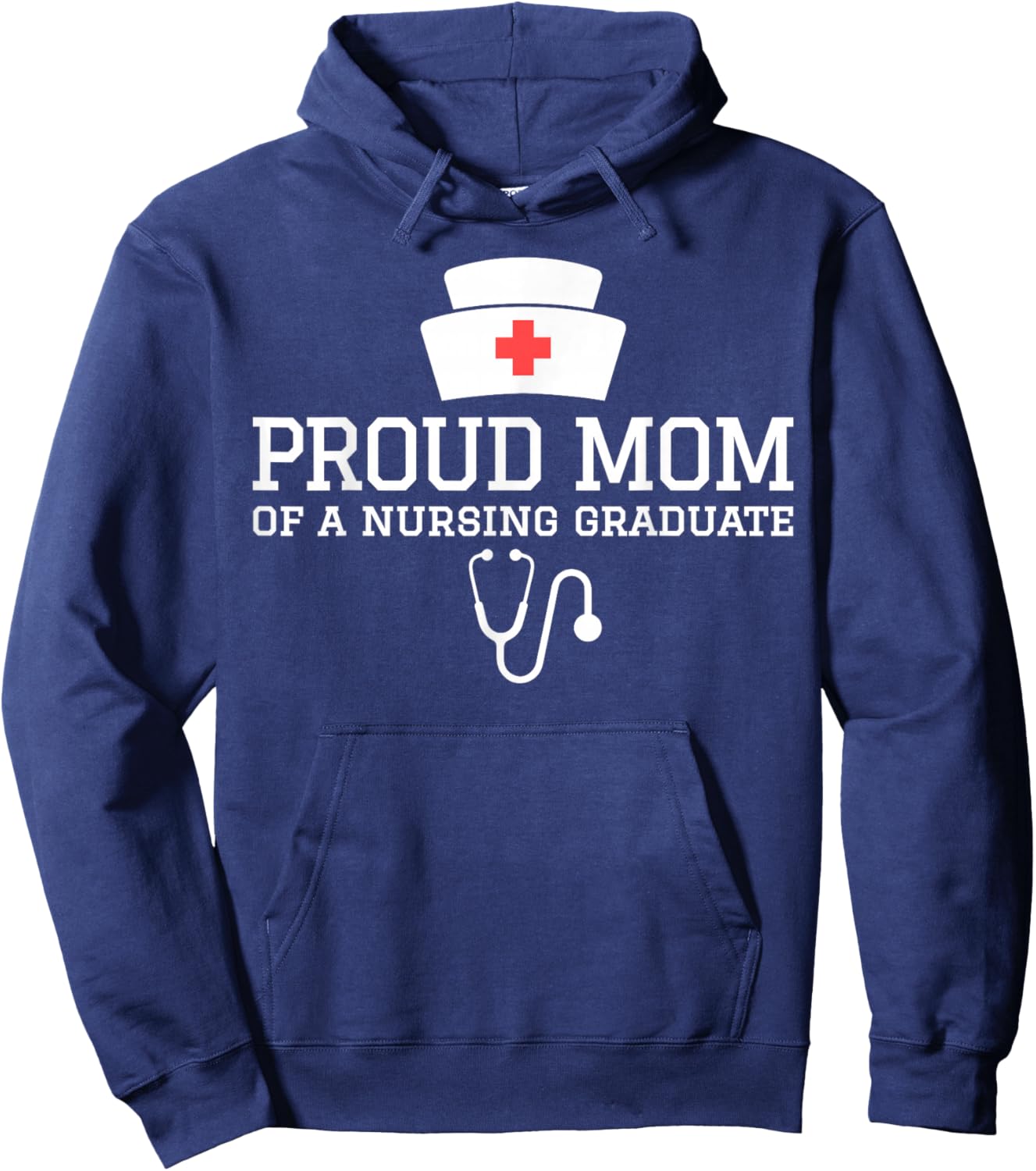 Nurse Senior 2026 Graduation Hoodie - Hoodie | Navy