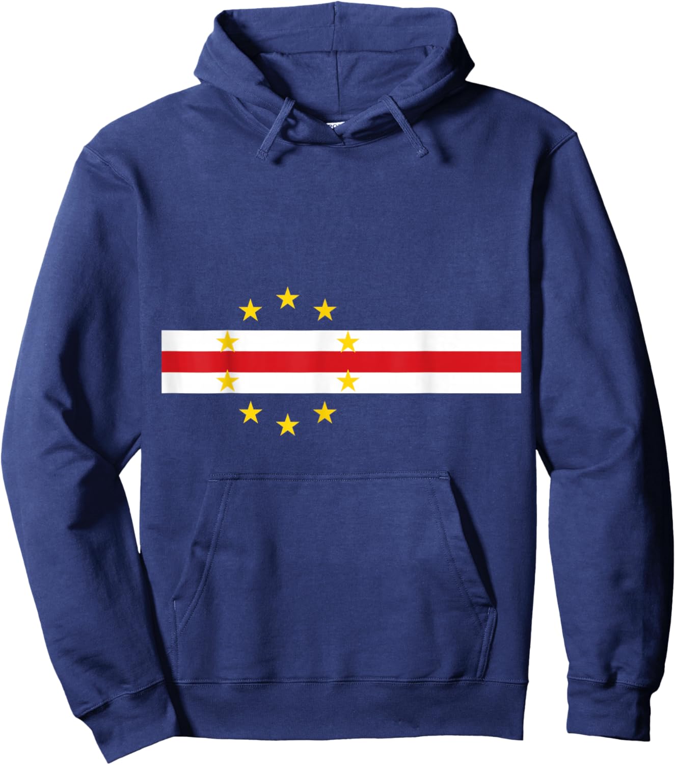 Cape Verde,Cabo Verde Flag Hoodie - Hoodie | Navy