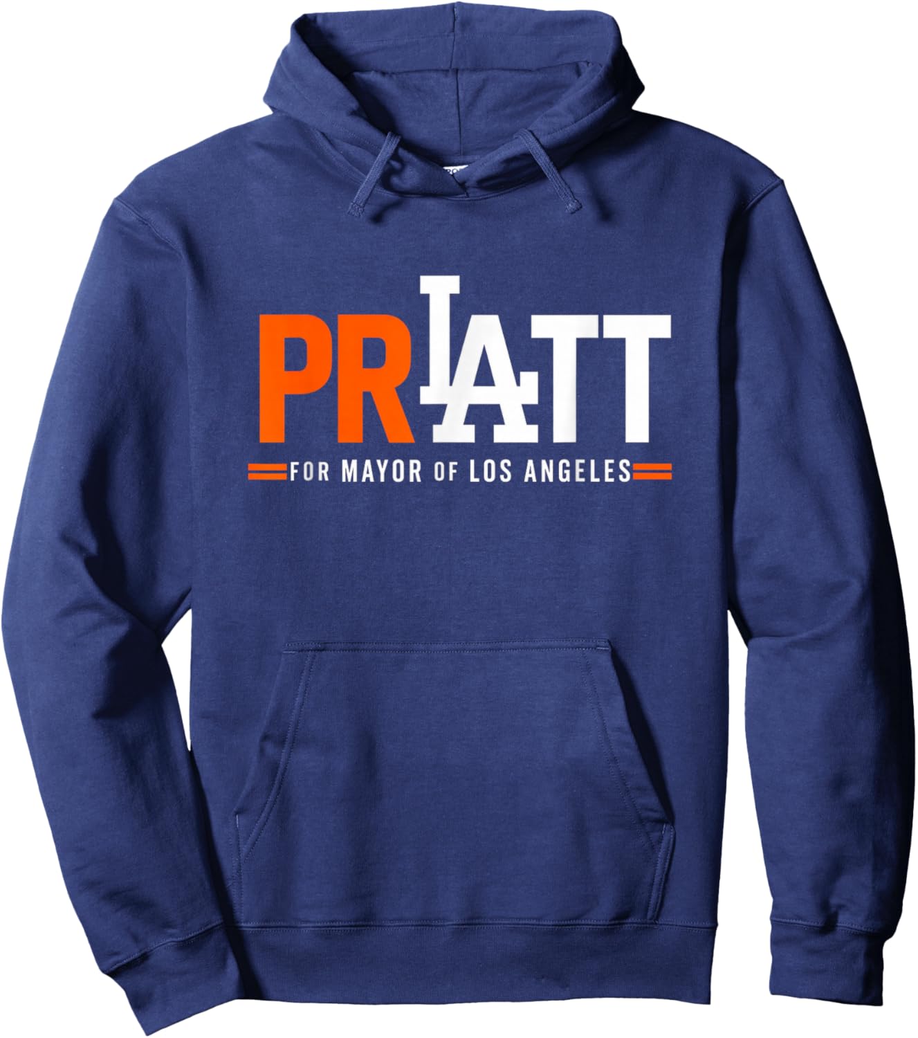 Pratt for Mayor of Los Angeles Hoodie - Hoodie | Navy